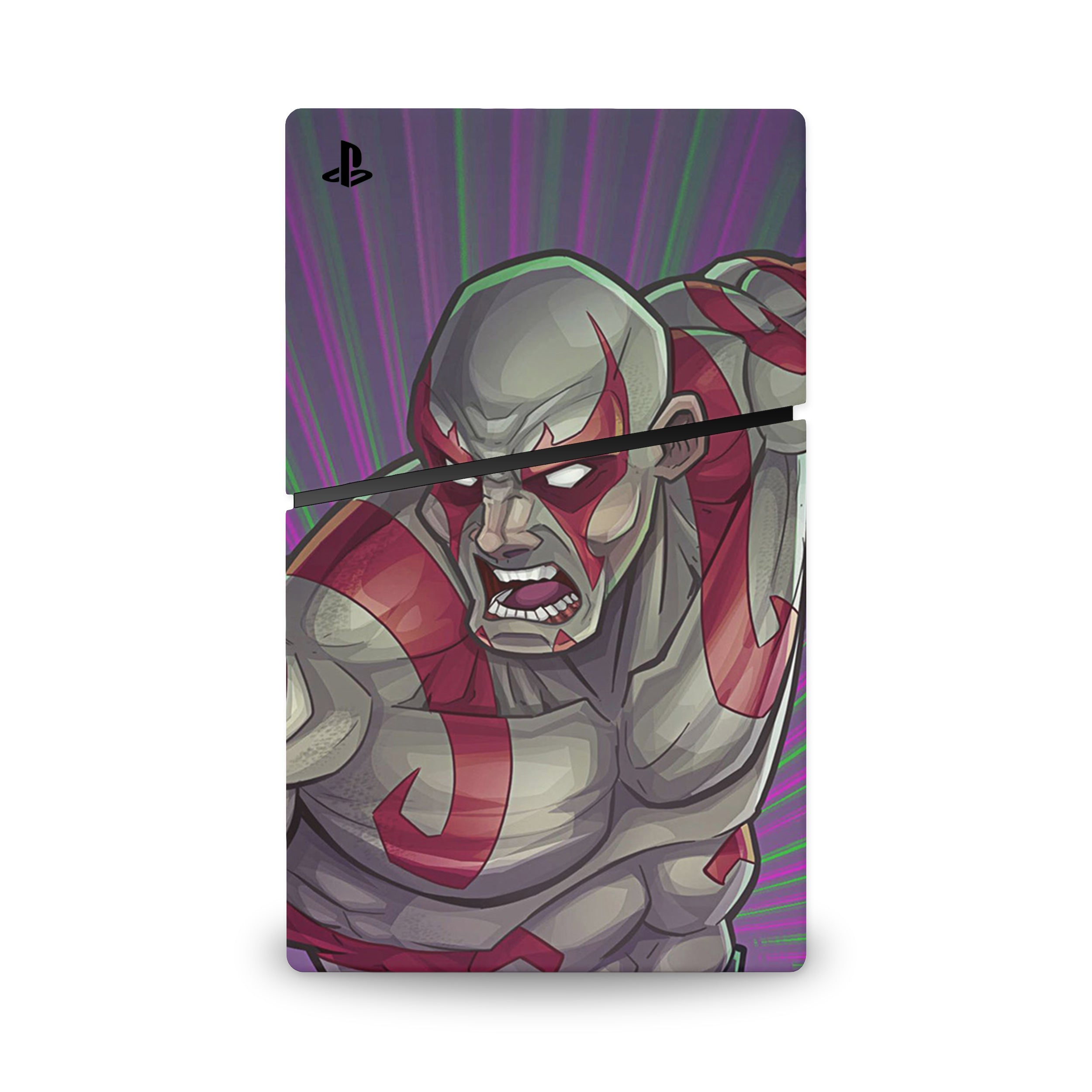 Cosmic Warden v2 PS5 Slim Digital Skin - Comics-inspired design
