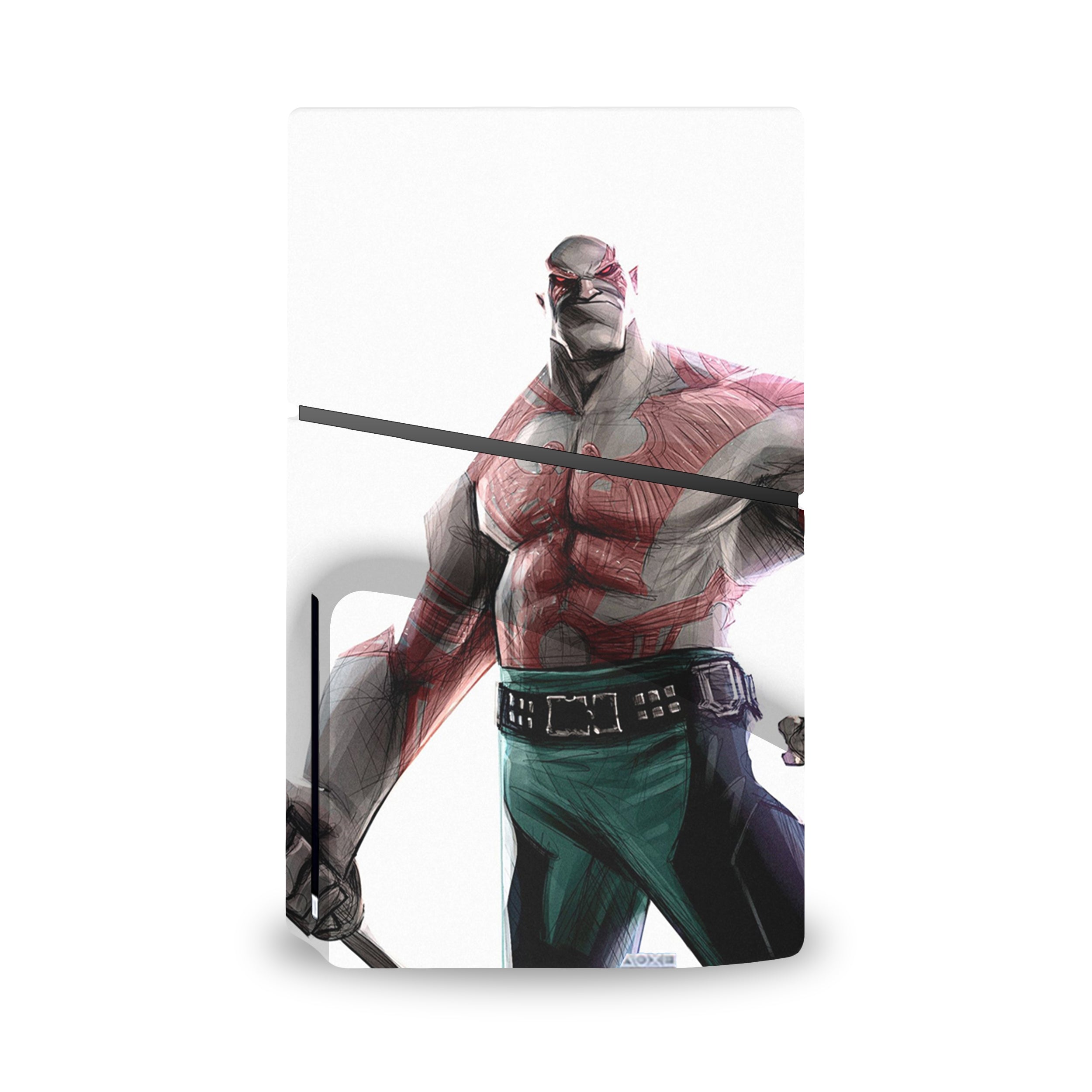 Cosmic Warden v3 PS5 Slim Skin - Comics-inspired design