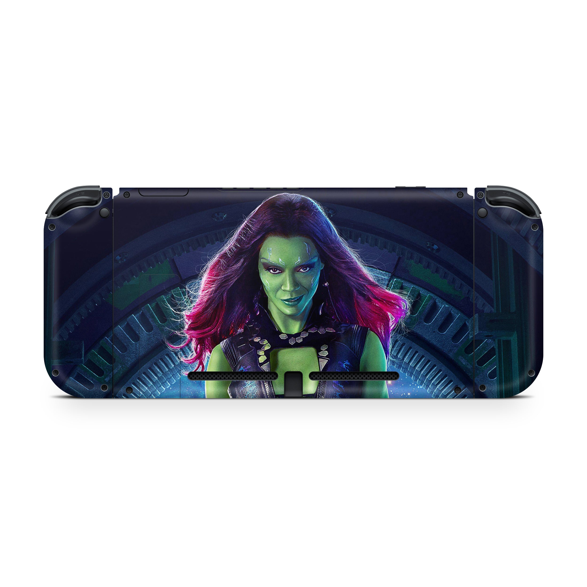 Celestial Assassin v1 Nintendo Switch Skin - Comics-inspired design