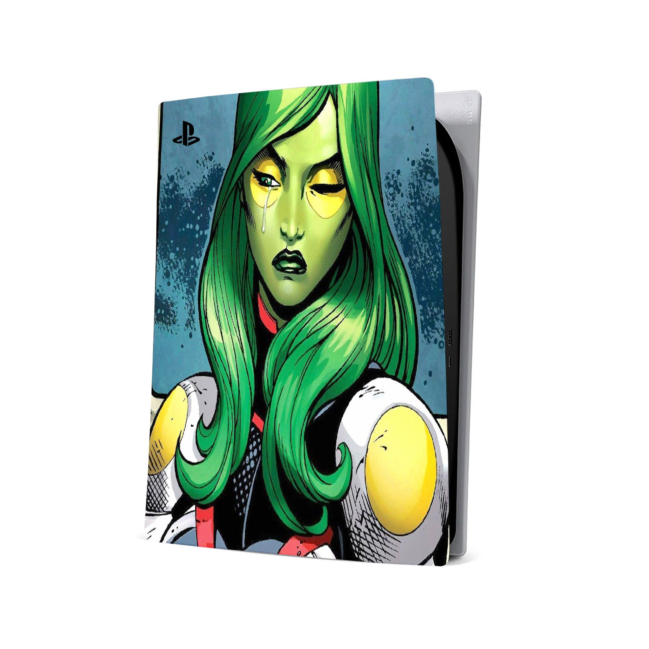 Celestial Assassin v3 PS5 Skin - Comics-inspired design