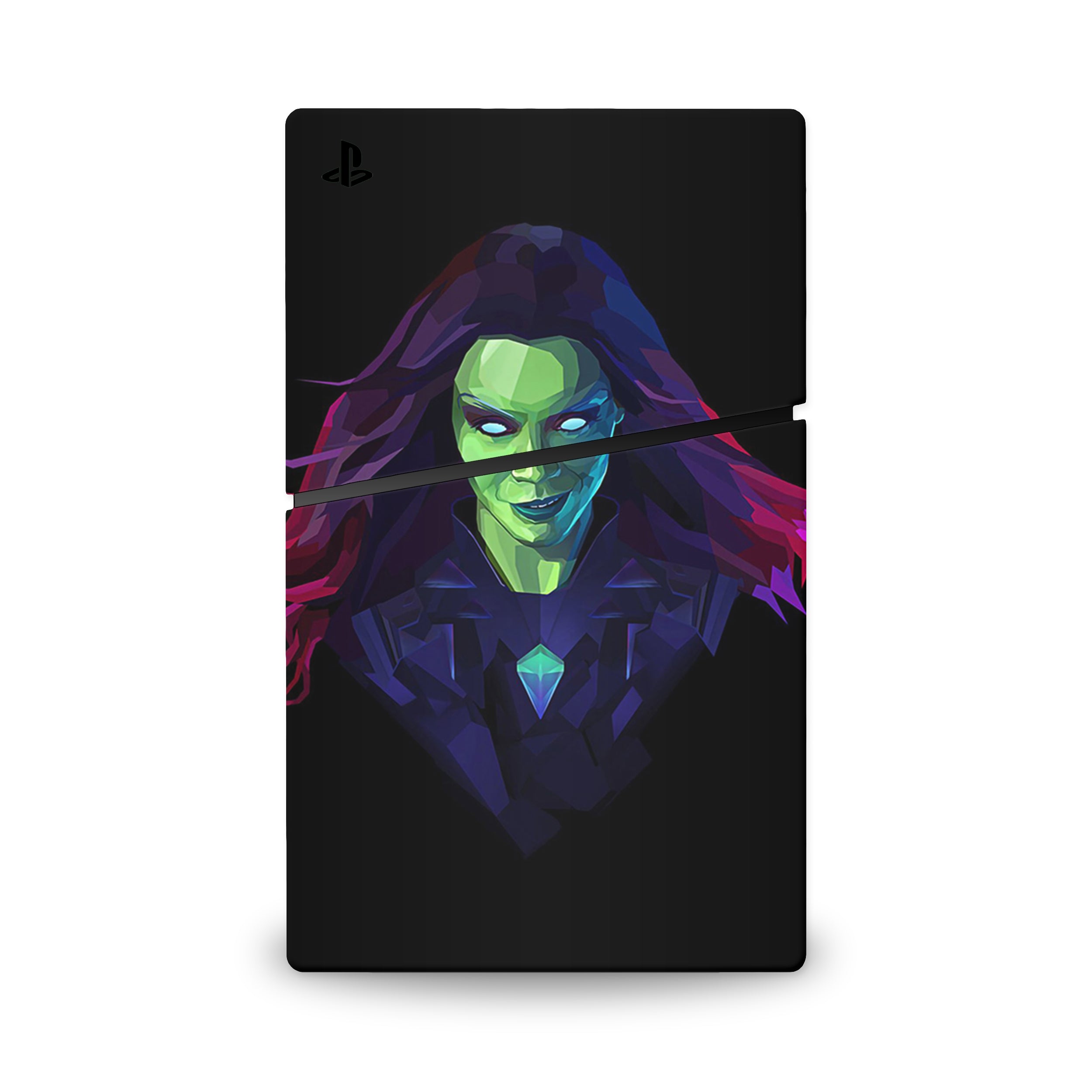 Celestial Assassin v5 PS5 Slim Skin - Comics-inspired design
