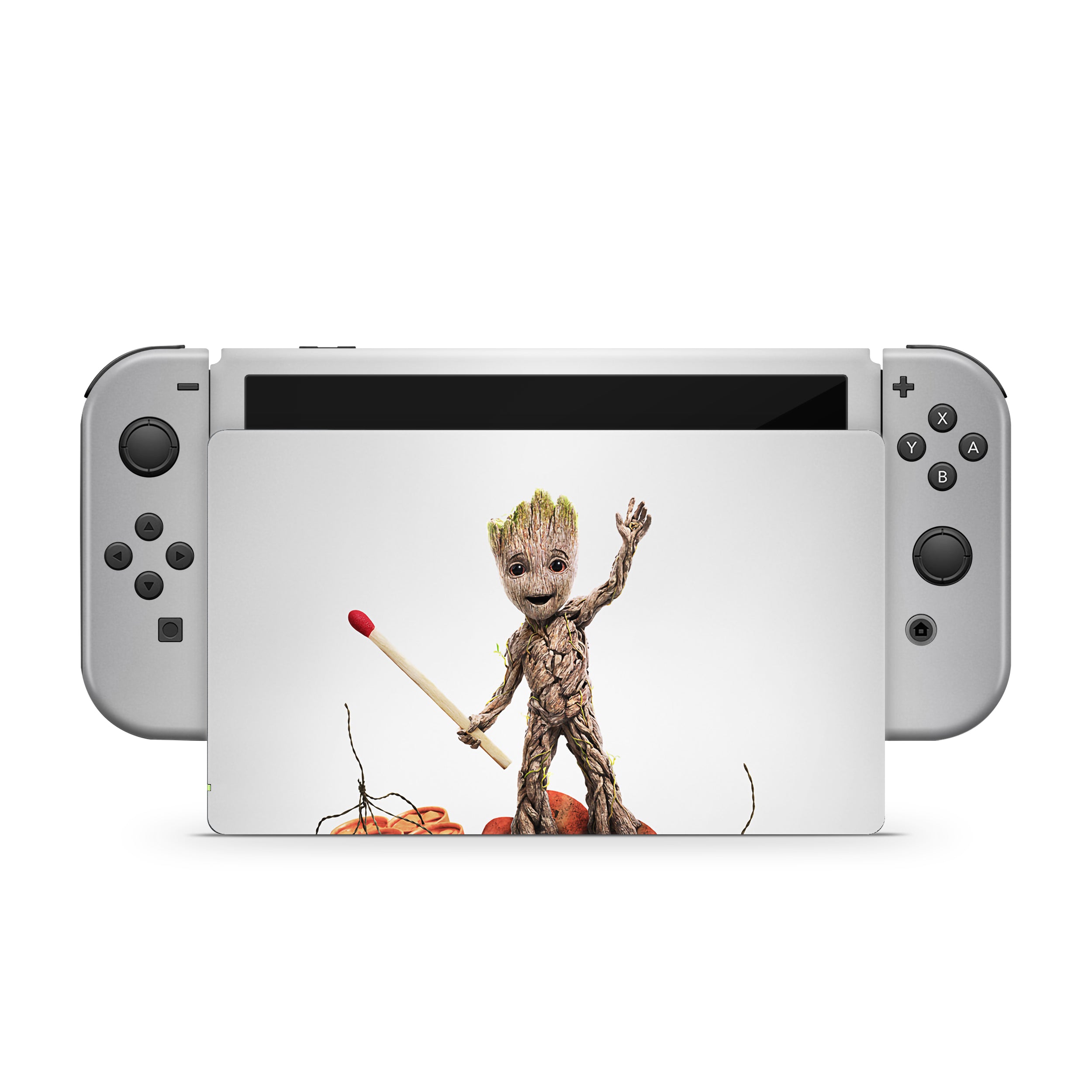 Forest Protector v2 Nintendo Switch OLED Skin - Comics-inspired design