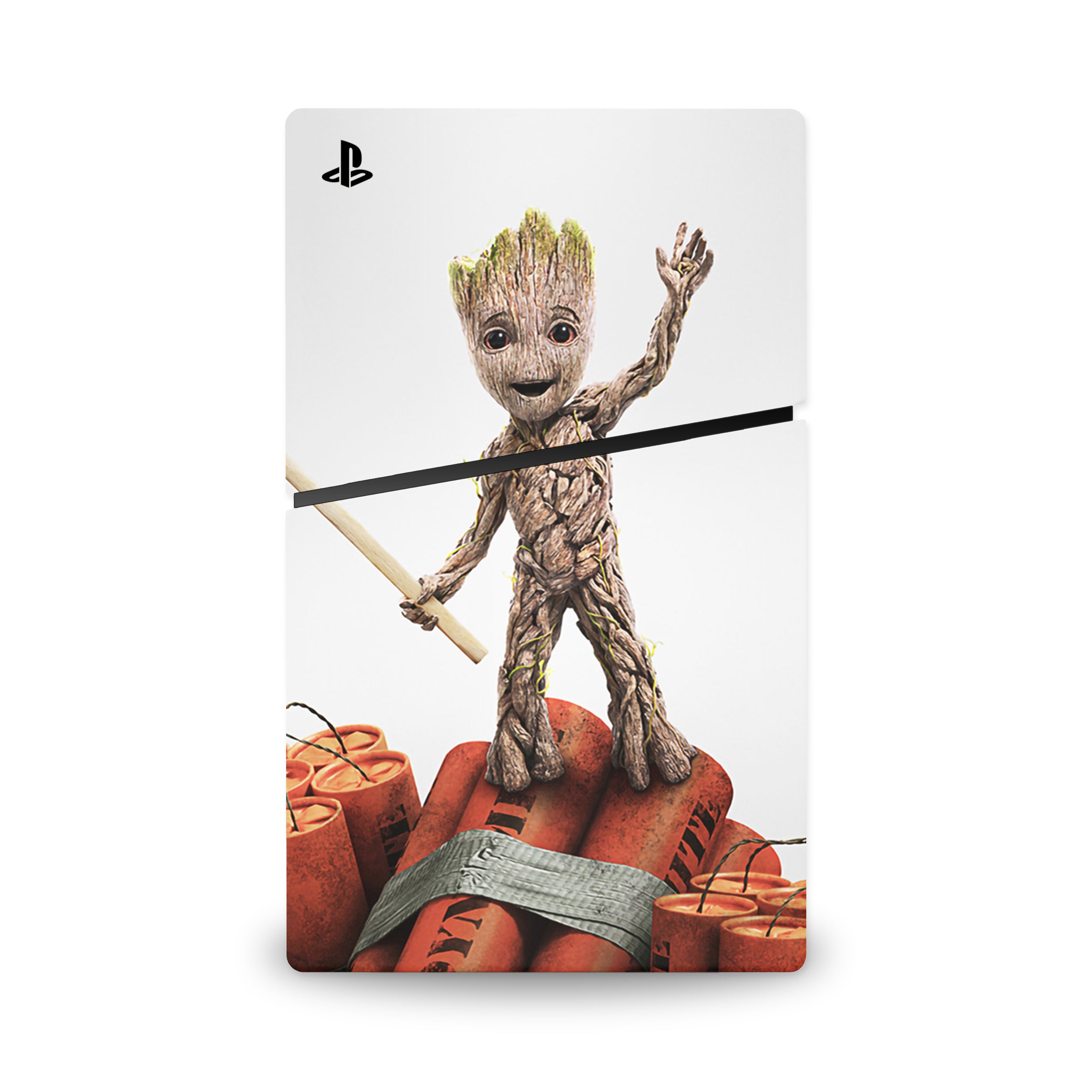 Forest Protector v2 PS5 Slim Skin - Comics-inspired design