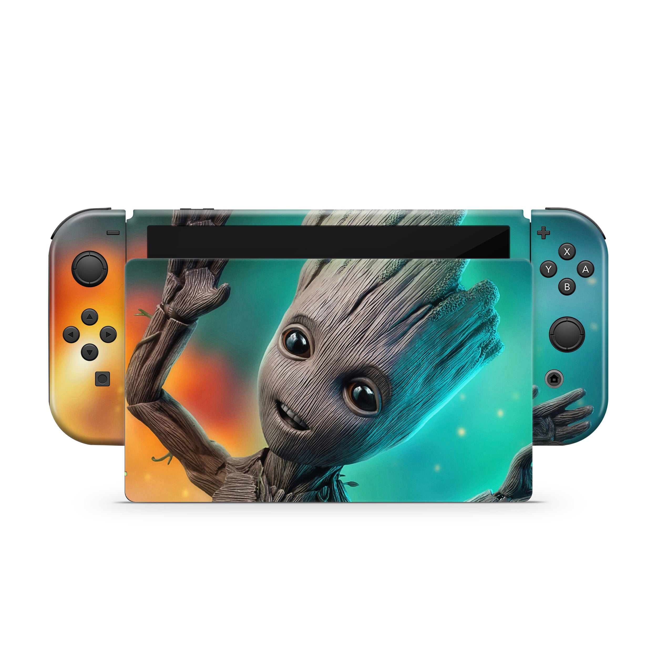 Forest Protector v3 Nintendo Switch OLED Skin - Comics-inspired design