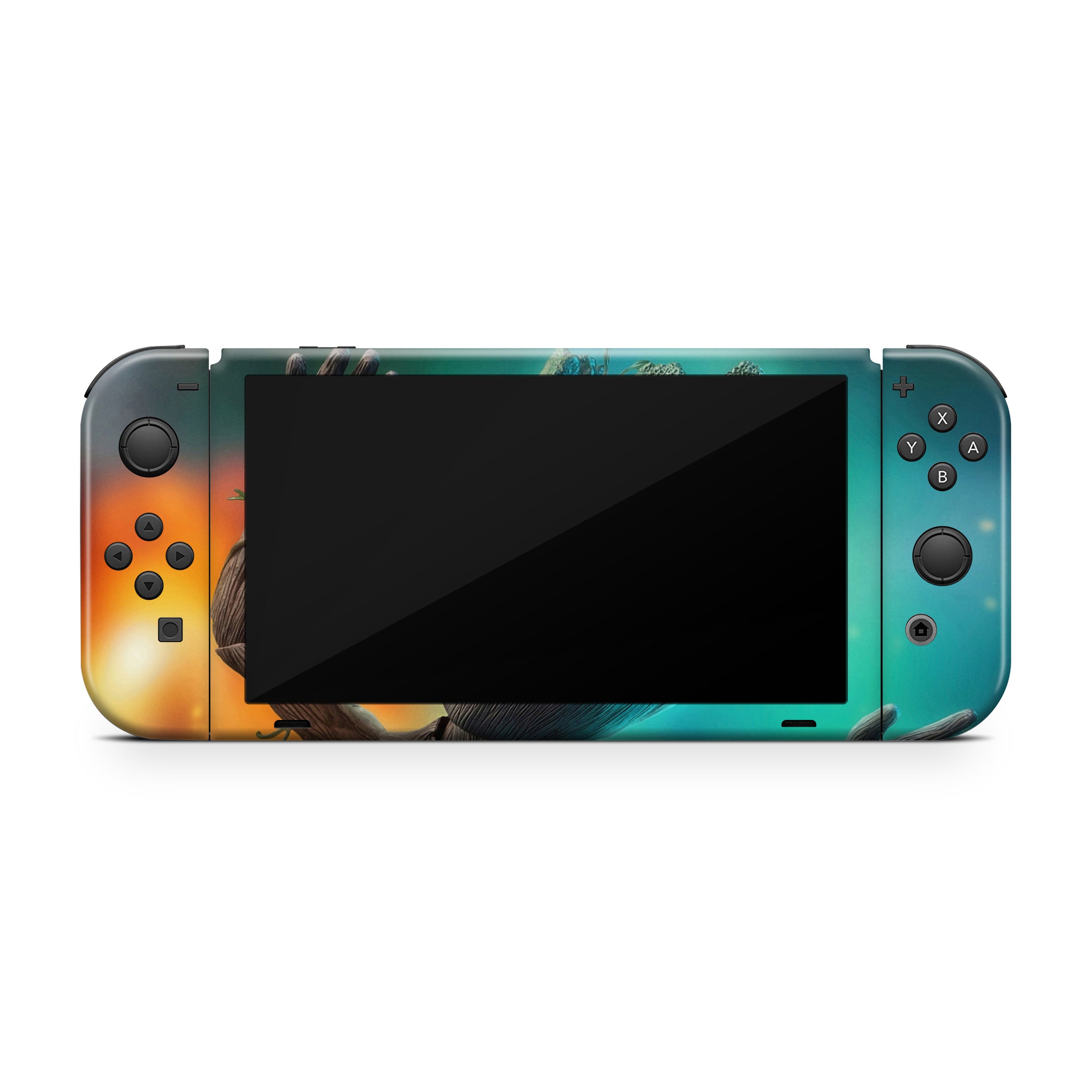 Forest Protector v3 Nintendo Switch OLED Skin - Comics-inspired design