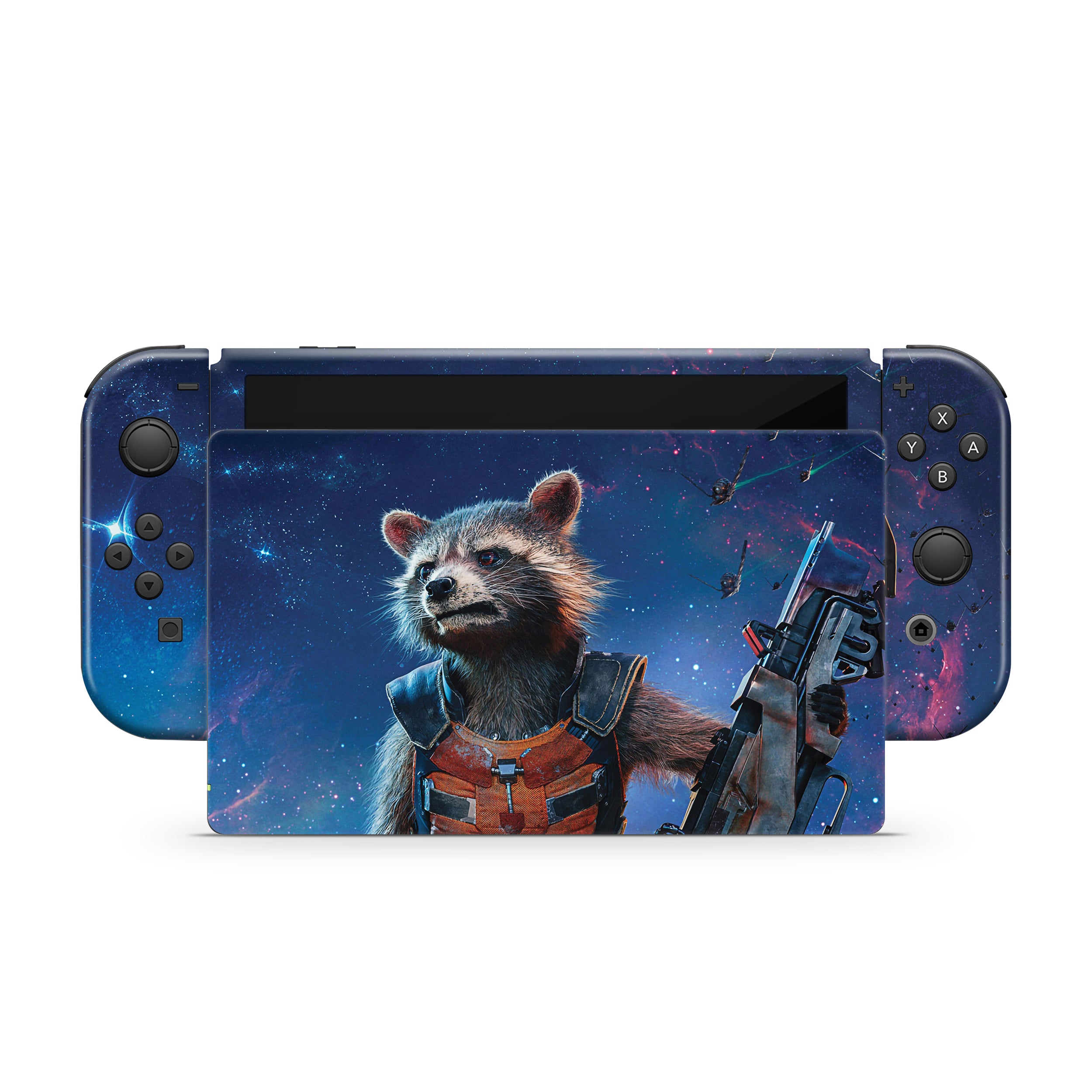 Cosmic Outlaw v1 Nintendo Switch OLED Skin - Comics-inspired design