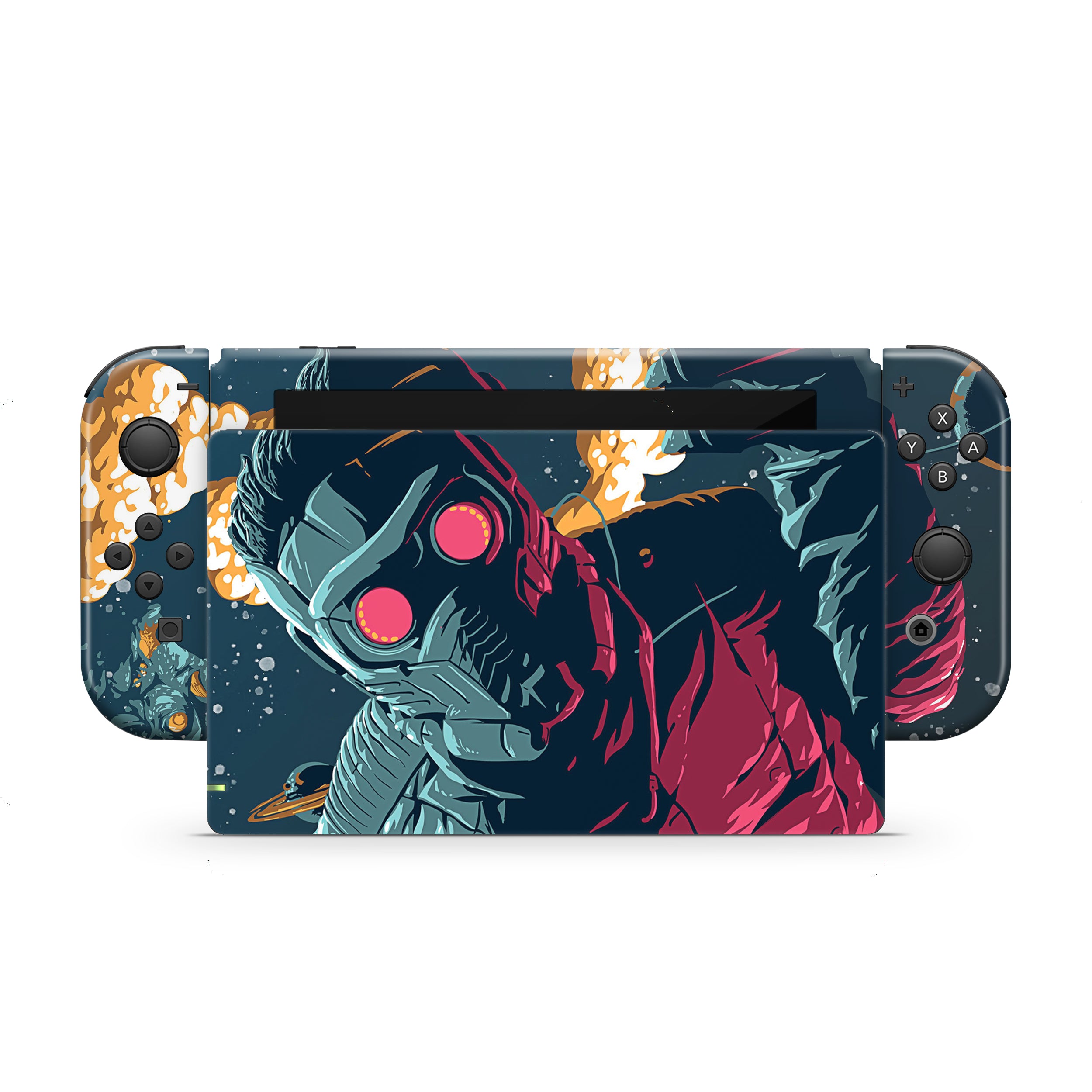 Galactic Outlaw v3 Nintendo Switch Skin - Comics-inspired design