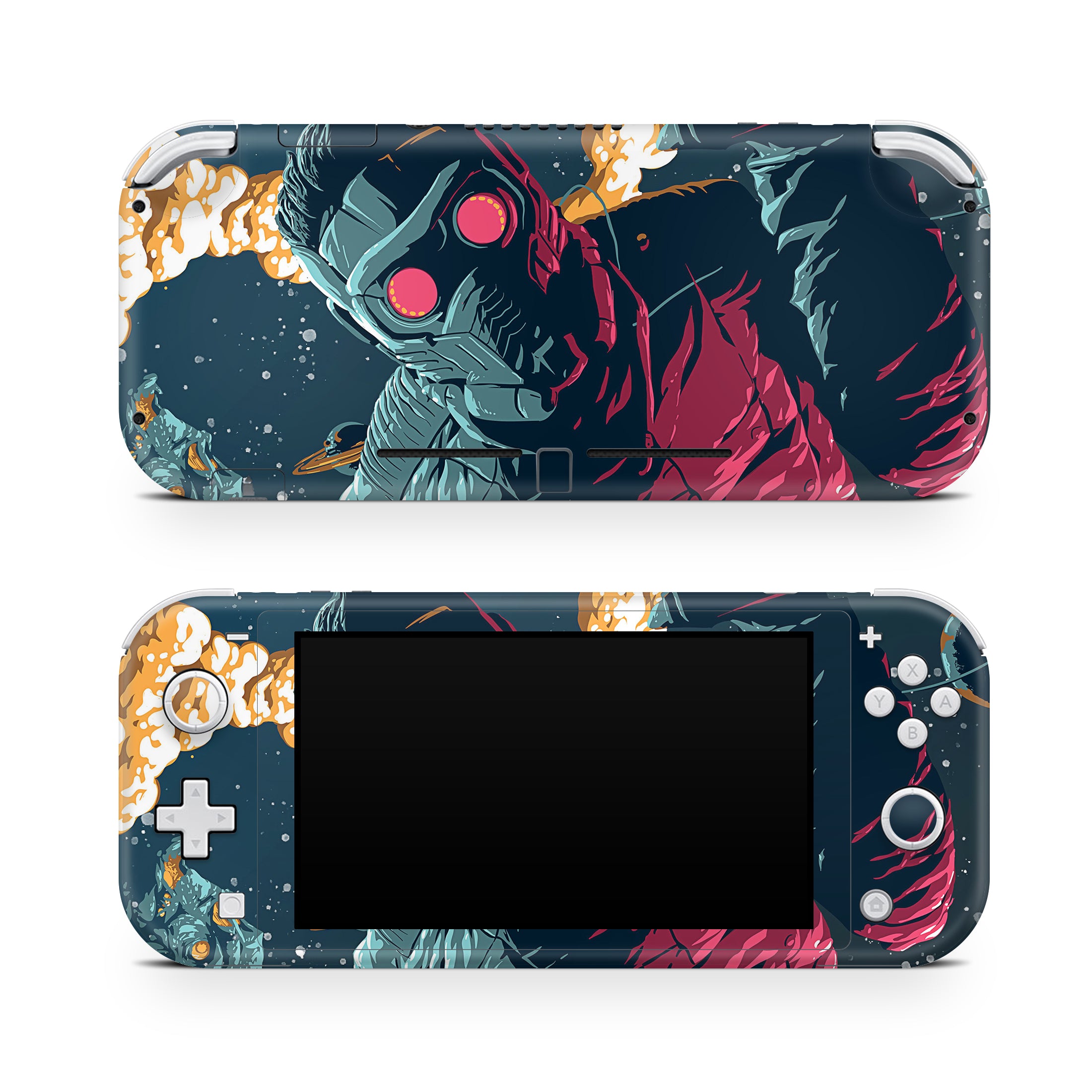 Galactic Outlaw v3 Nintendo Switch Lite Skin - Comics-inspired design