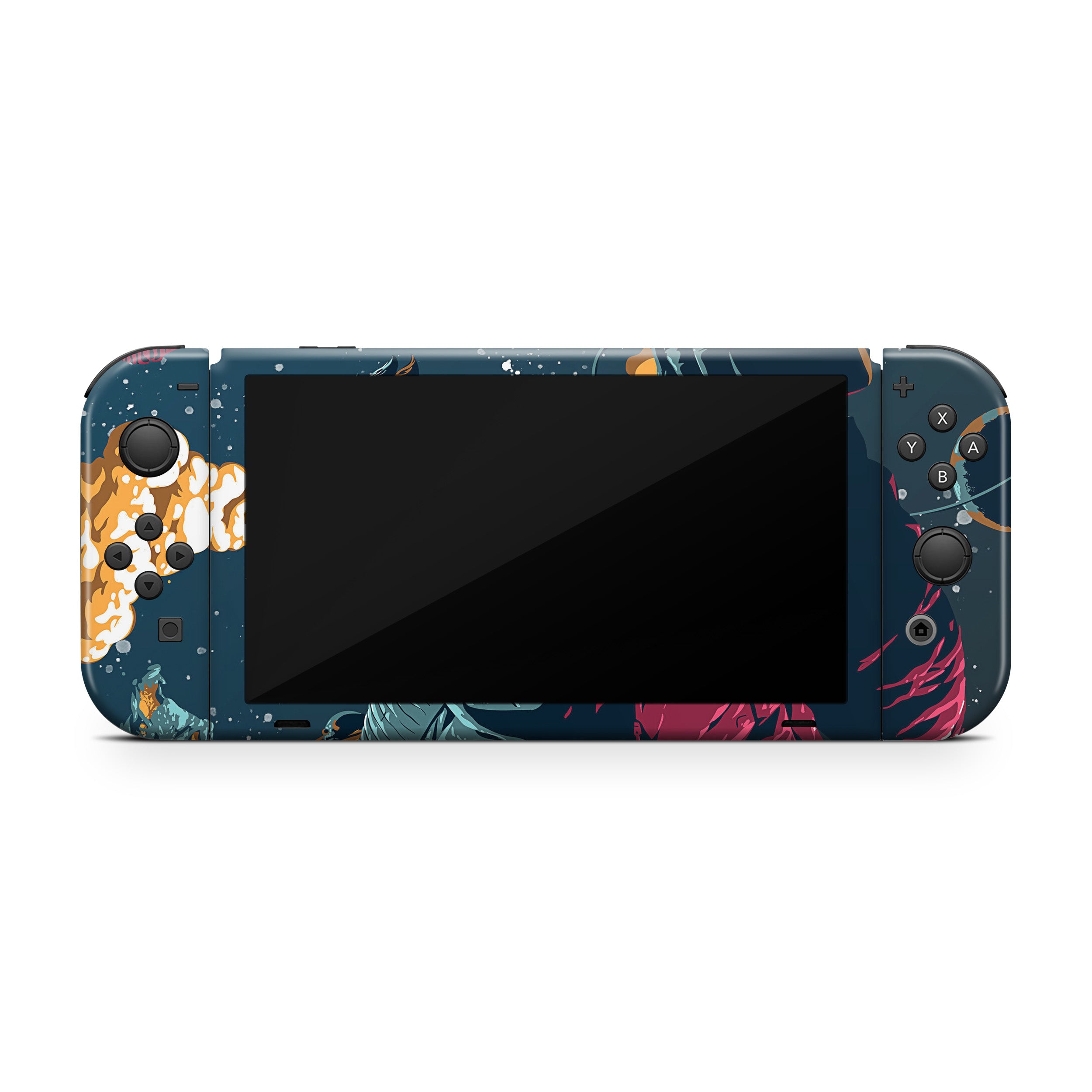 Galactic Outlaw v3 Nintendo Switch OLED Skin - Comics-inspired design