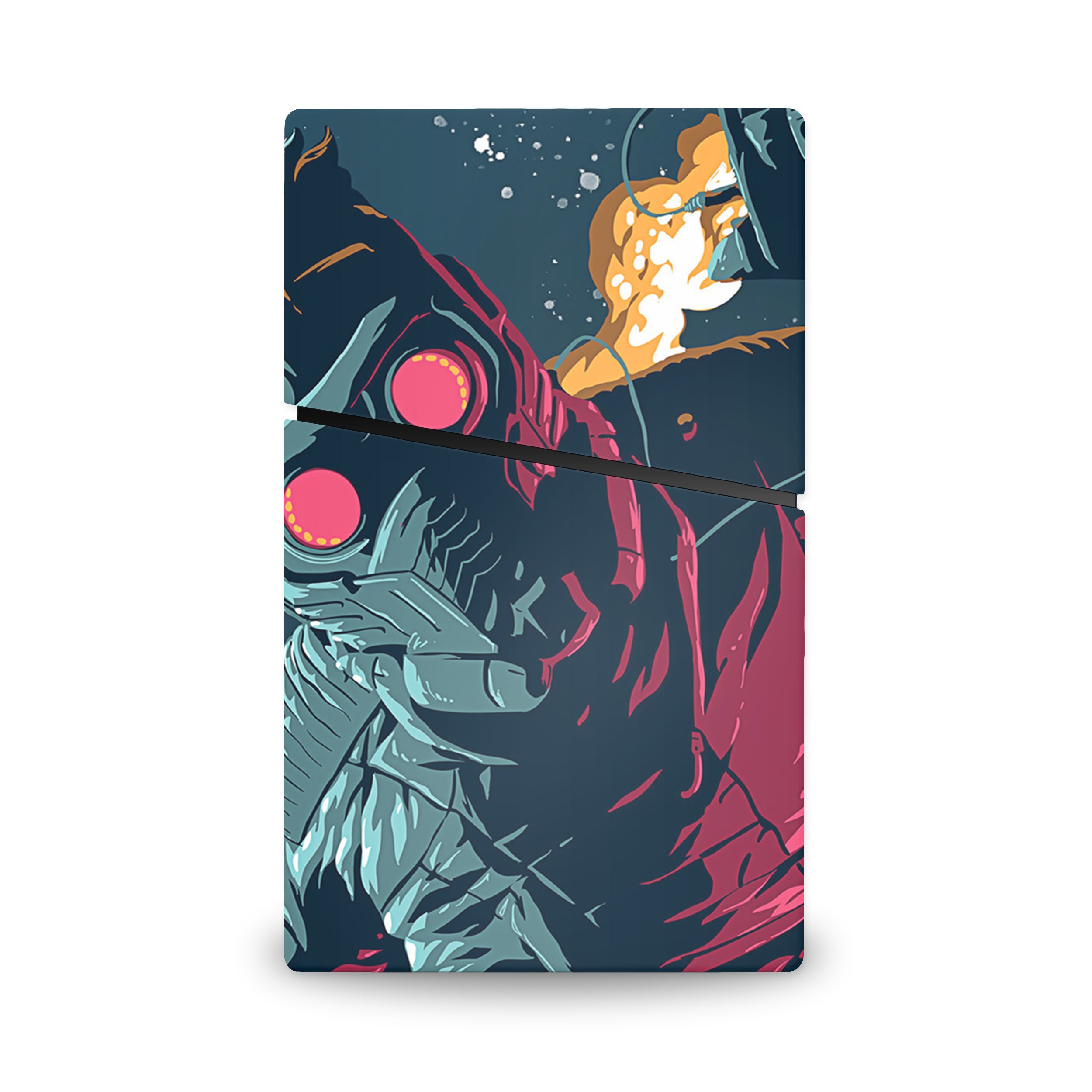 Galactic Outlaw v3 PS5 Slim Digital Skin - Comics-inspired design
