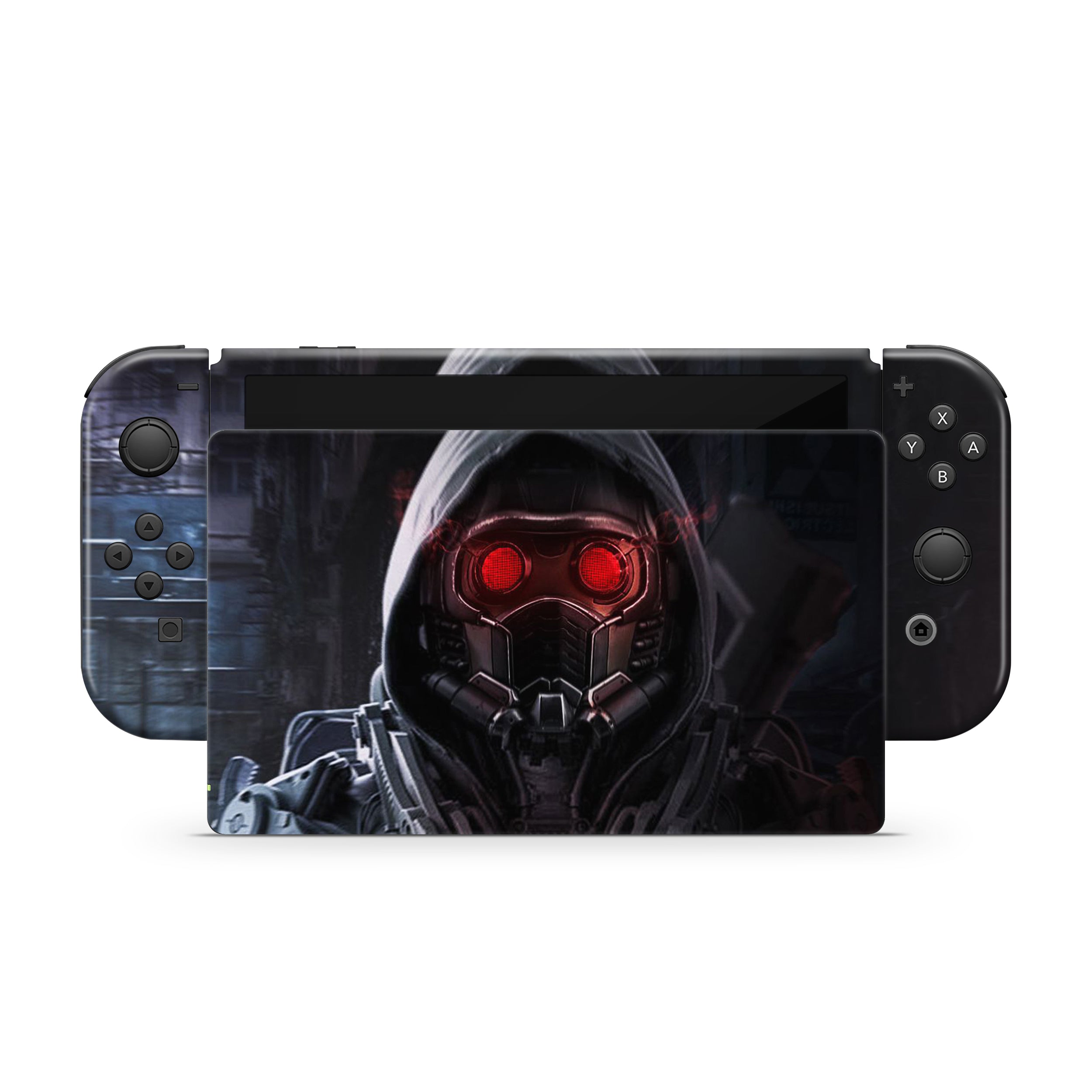 Galactic Outlaw v4 Nintendo Switch OLED Skin - Comics-inspired design