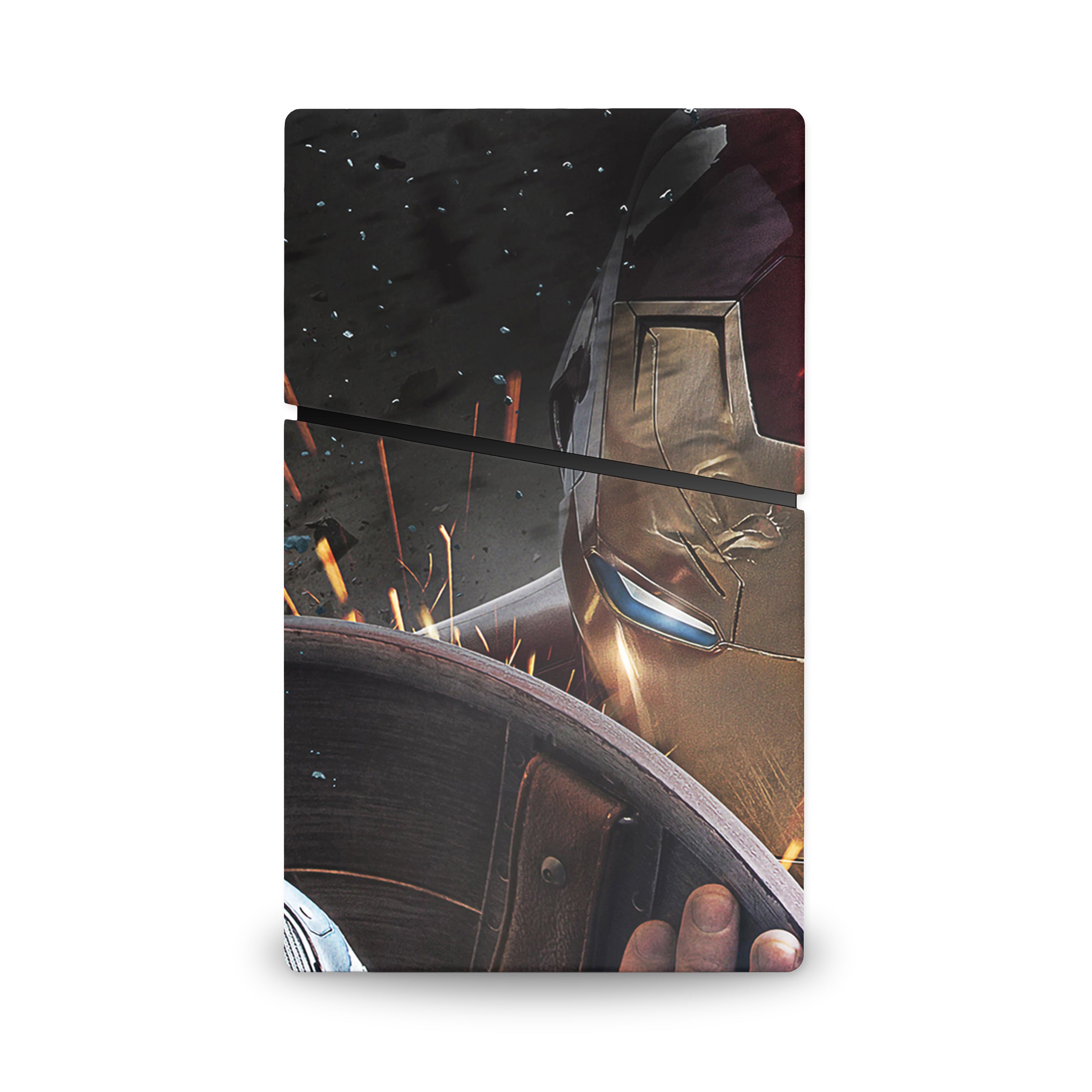 Techno Vanguard v1 PS5 Slim Digital Skin - Comics-inspired design