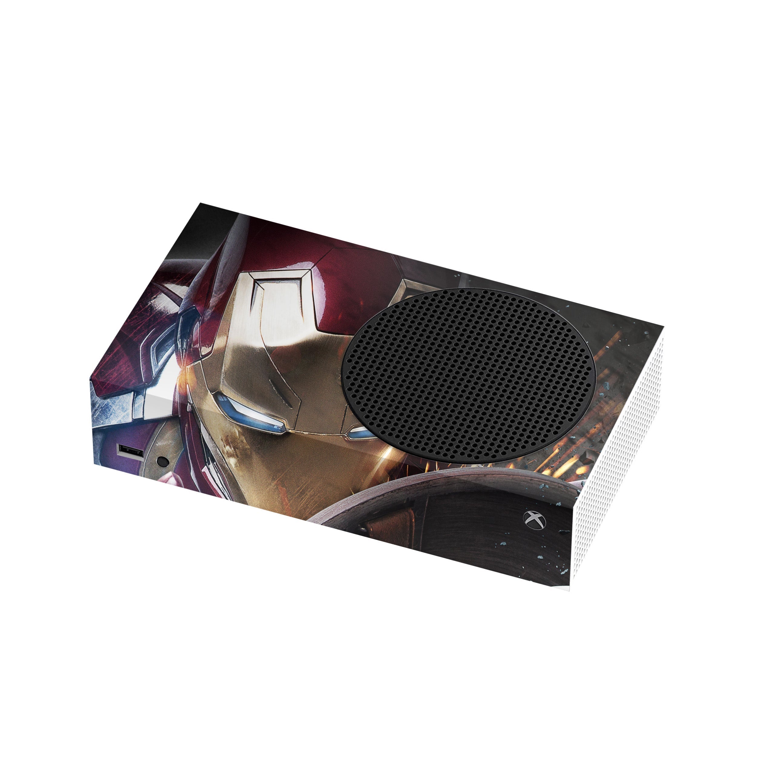 Techno Vanguard v1 Xbox Series S Skin - Comics-inspired design