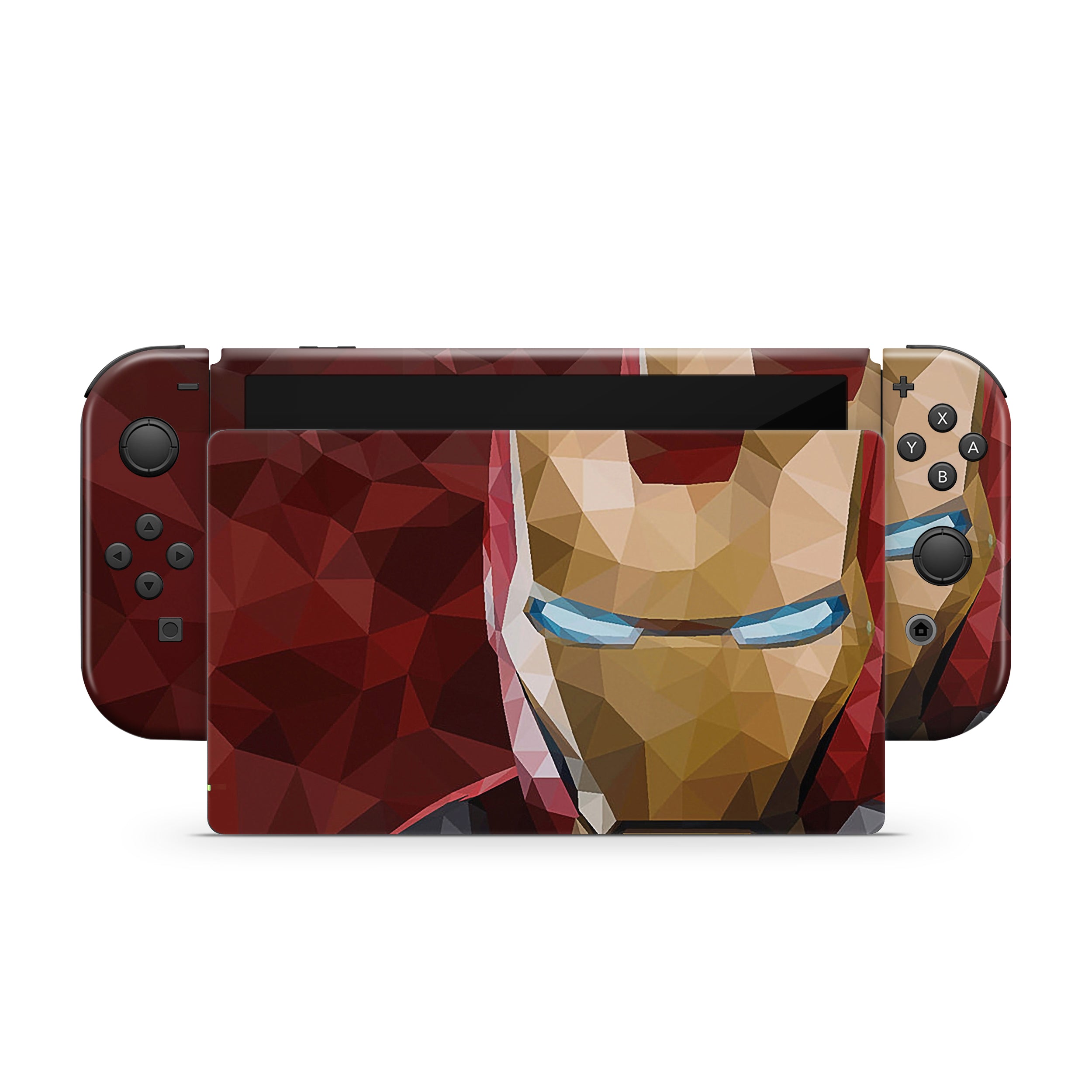 Techno Vanguard v2 Nintendo Switch OLED Skin - Comics-inspired design