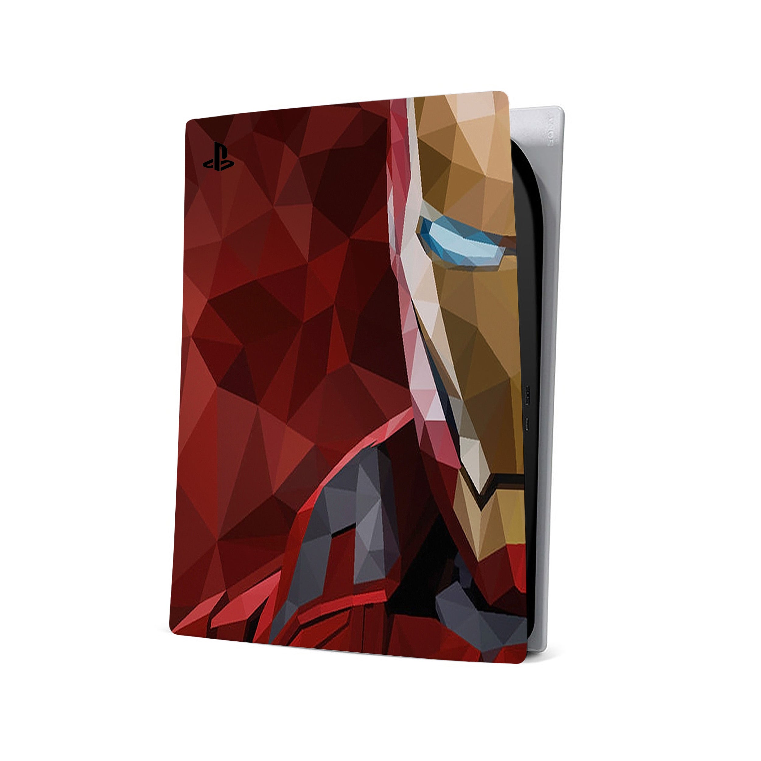 Techno Vanguard v2 PS5 Skin - Comics-inspired design