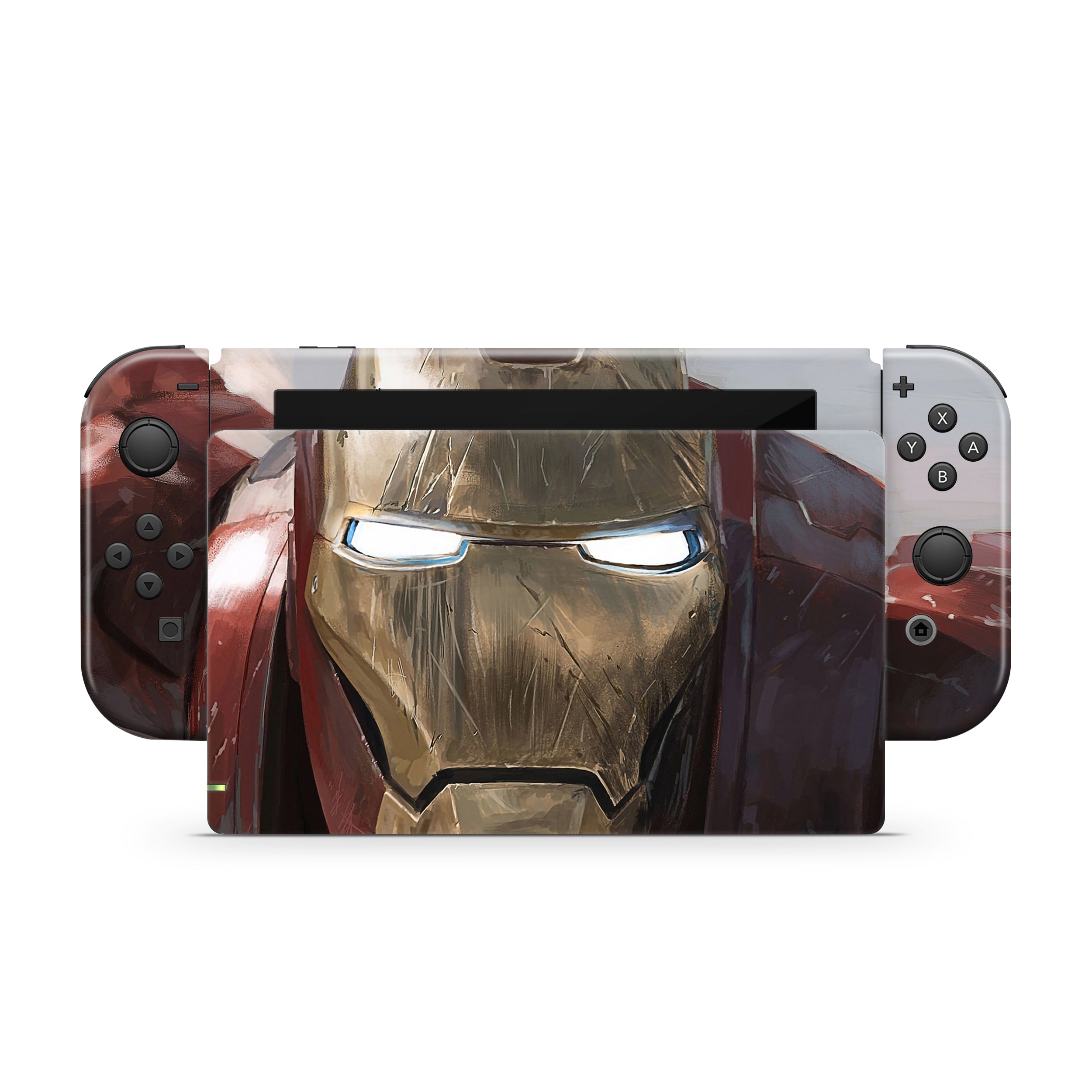 Techno Vanguard v4 Nintendo Switch Skin - Comics-inspired design