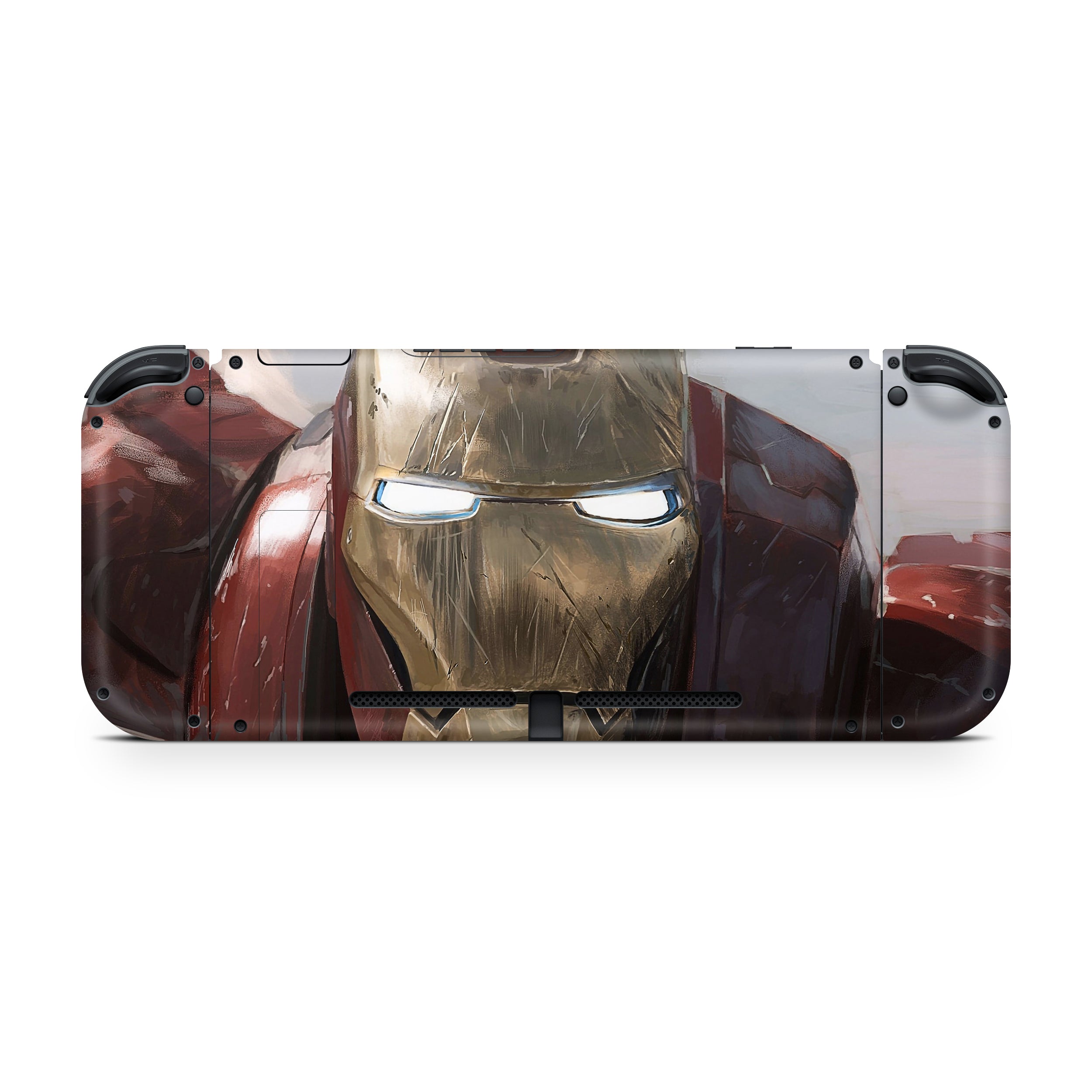 Techno Vanguard v4 Nintendo Switch OLED Skin - Comics-inspired design