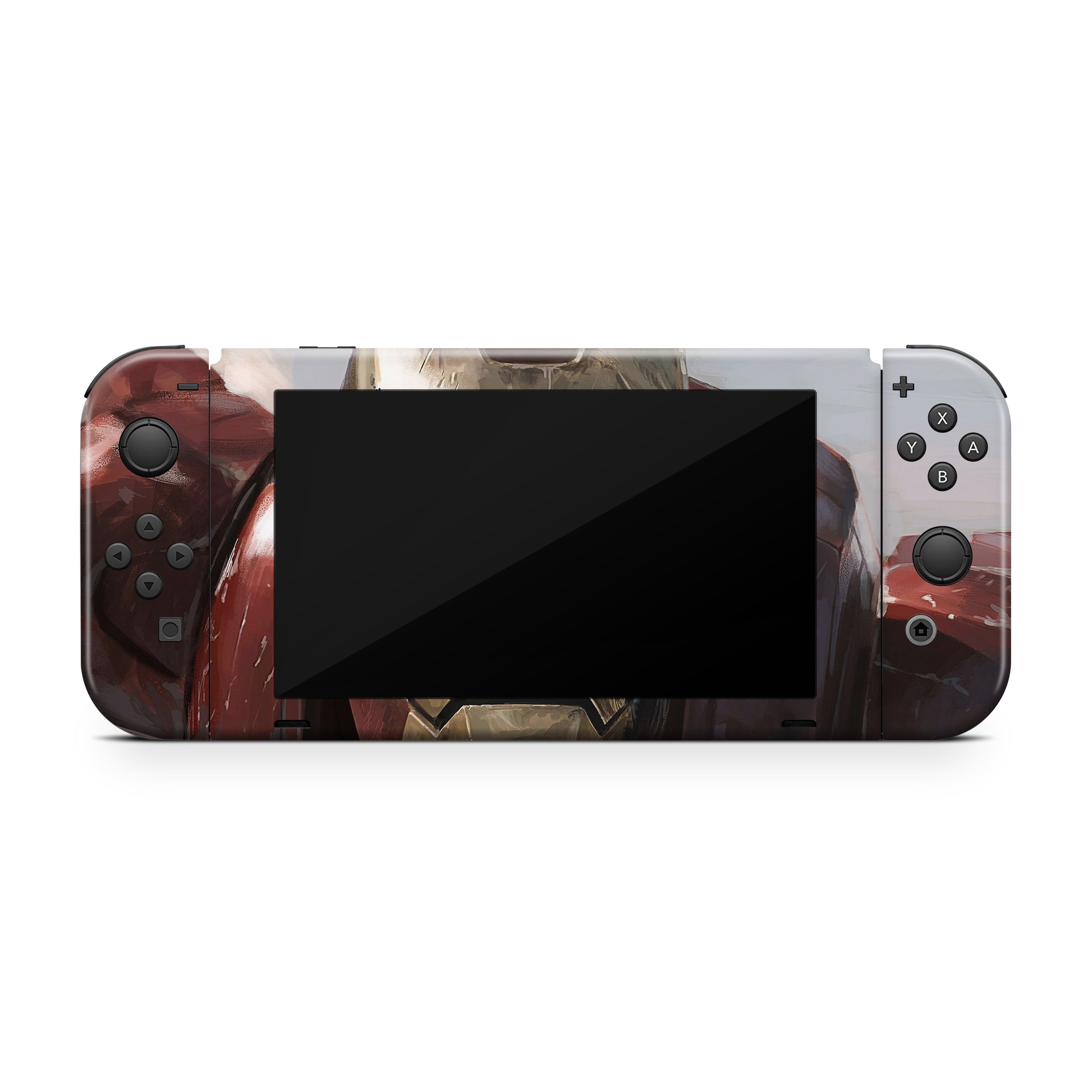 Techno Vanguard v4 Nintendo Switch OLED Skin - Comics-inspired design