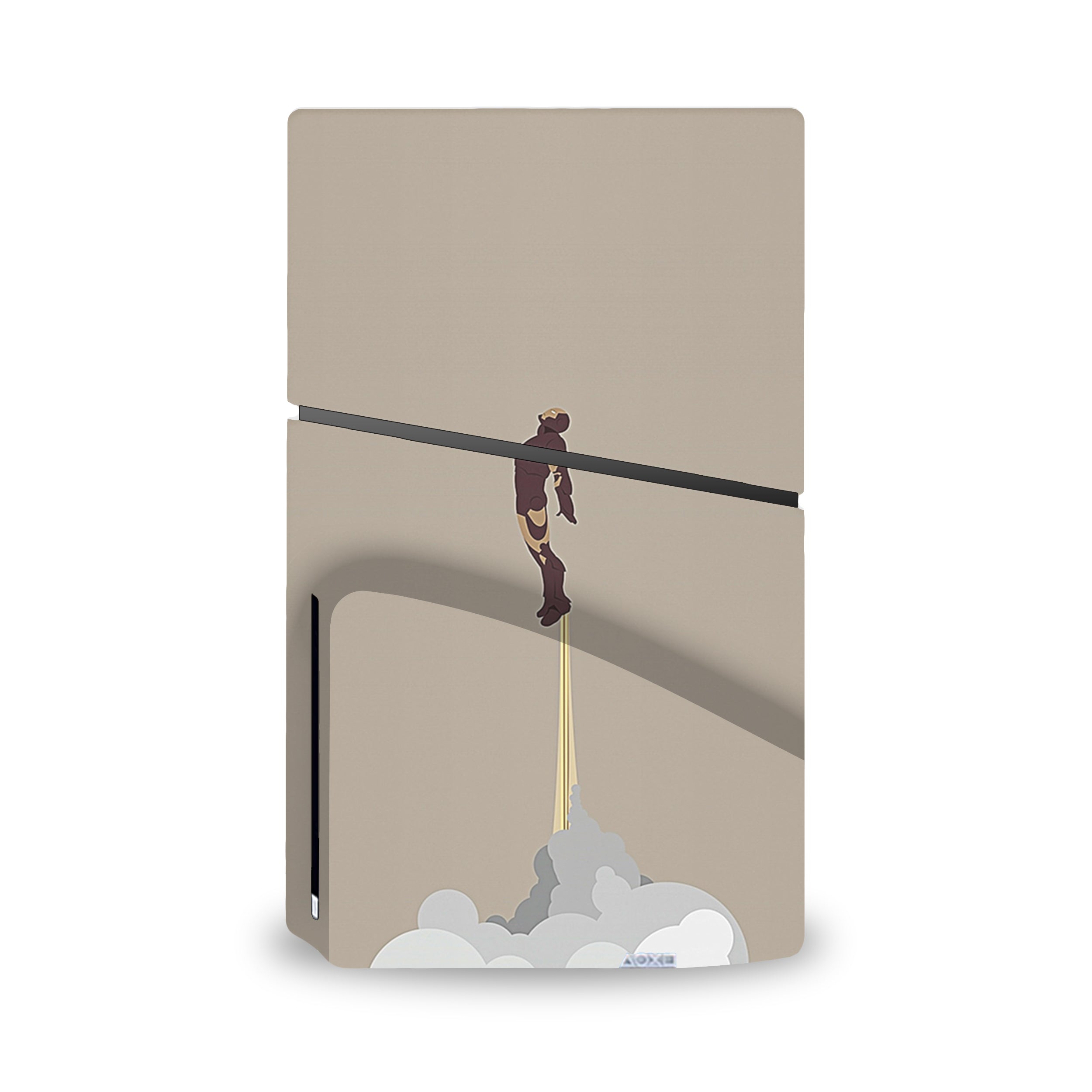 Techno Vanguard v5 PS5 Slim Skin - Comics-inspired design