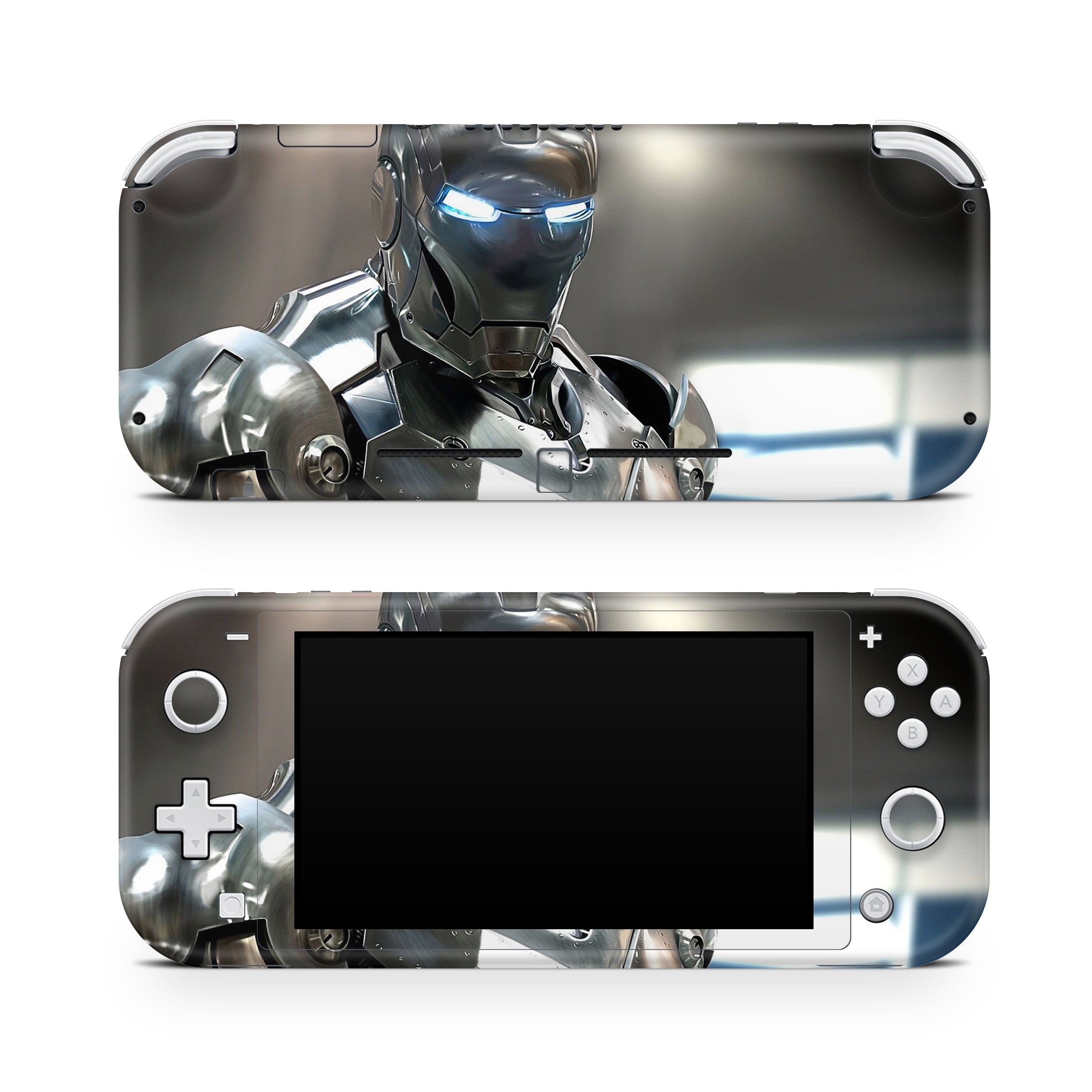 Techno Vanguard v7 Nintendo Switch Lite Skin - Comics-inspired design