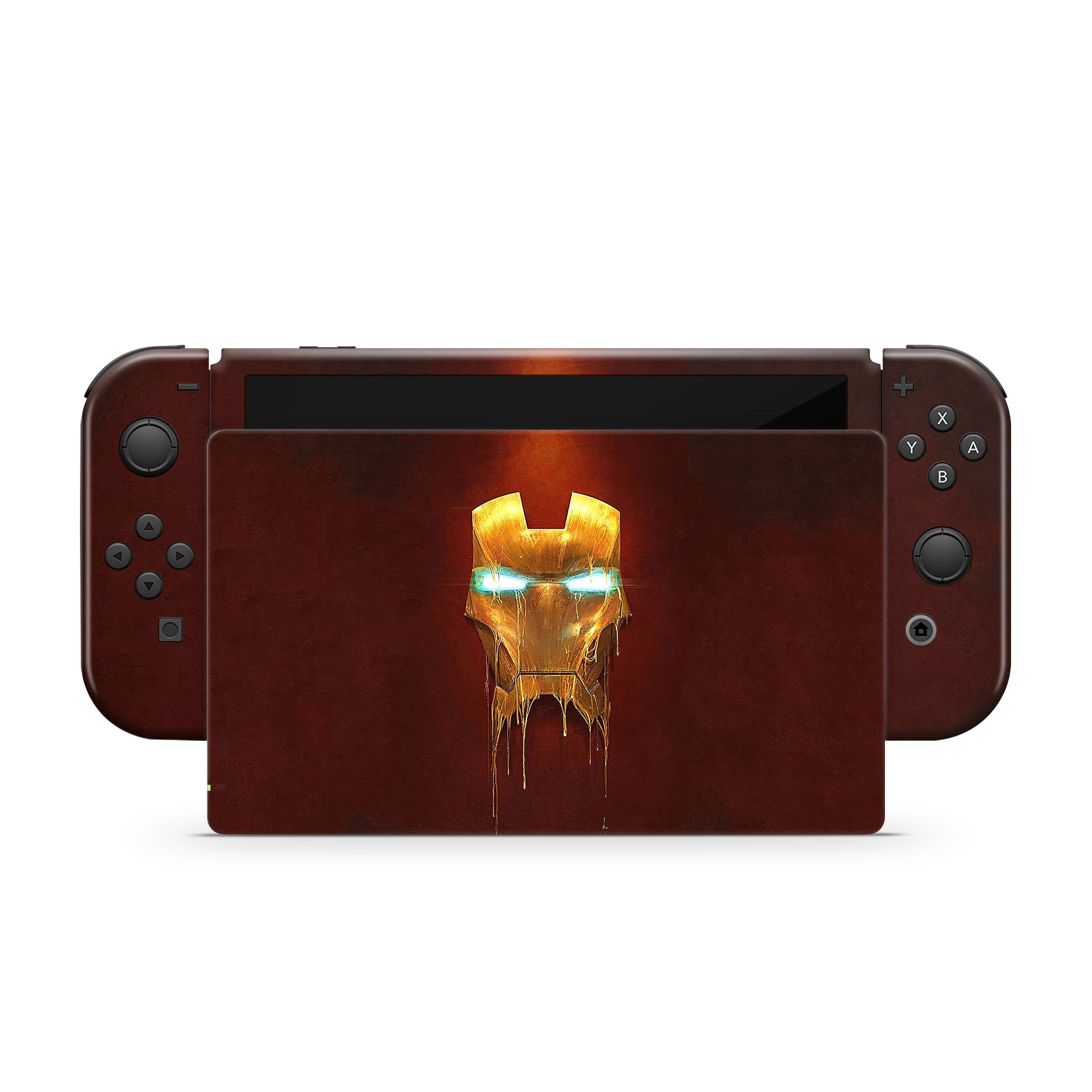 Techno Vanguard v15 Nintendo Switch OLED Skin - Comics-inspired design