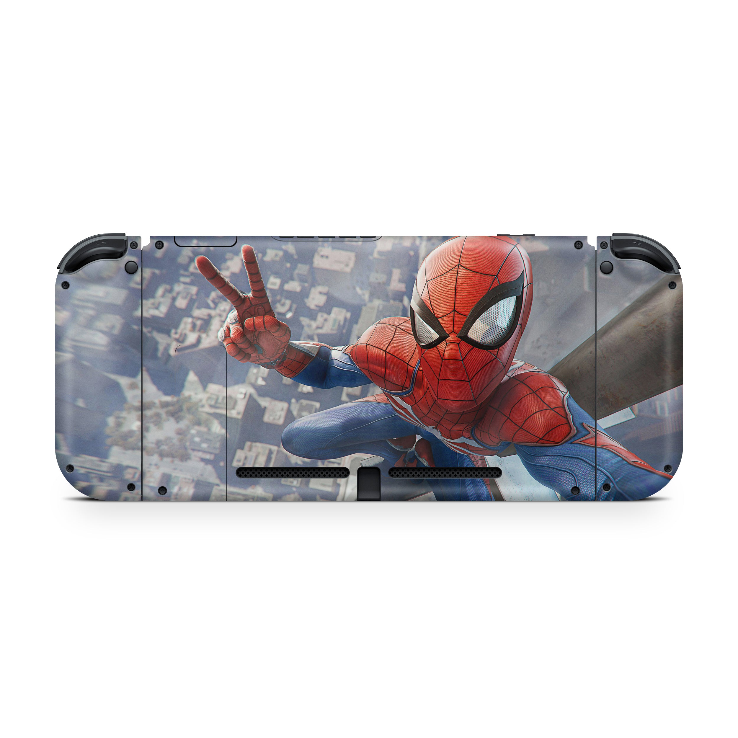 Wall-Crawler v2 Nintendo Switch OLED Skin - Comics-inspired design