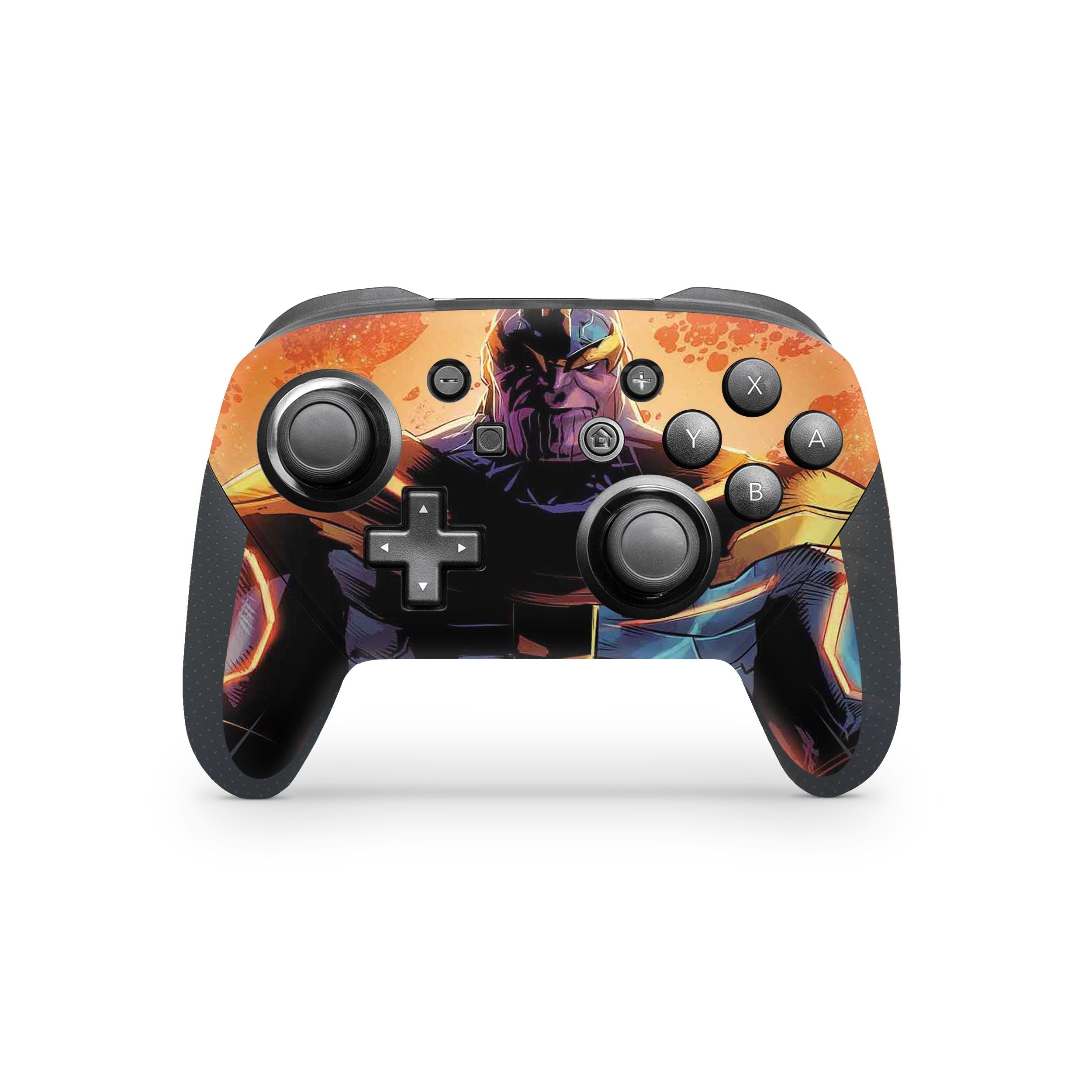 Titan of Doom v2 Nintendo Switch Pro Controller Skin - Comics-inspired design