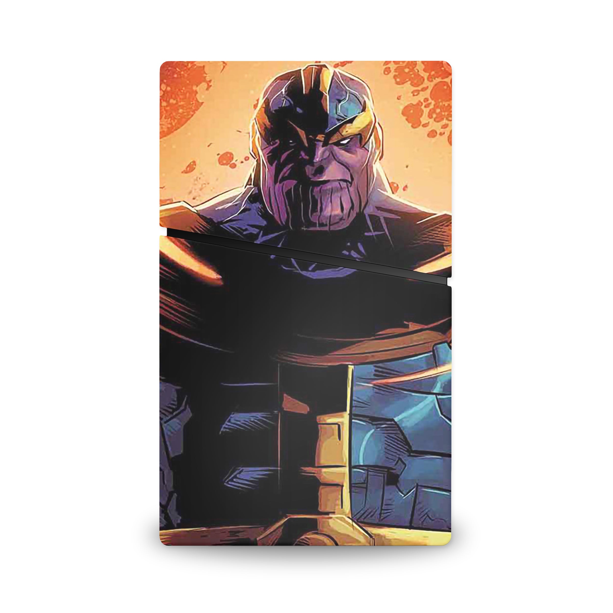 Titan of Doom v2 PS5 Slim Digital Skin - Comics-inspired design