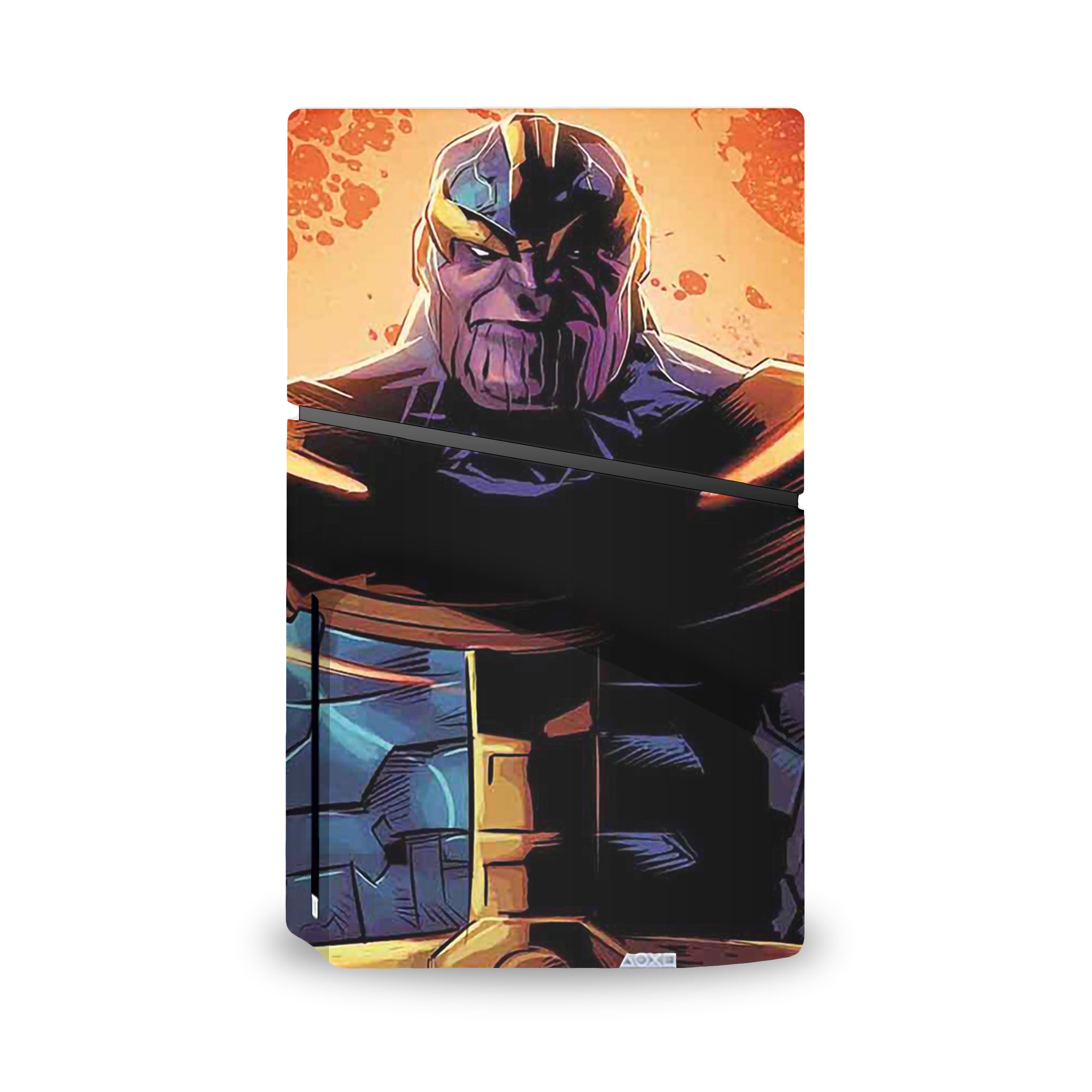Titan of Doom v2 PS5 Slim Skin - Comics-inspired design