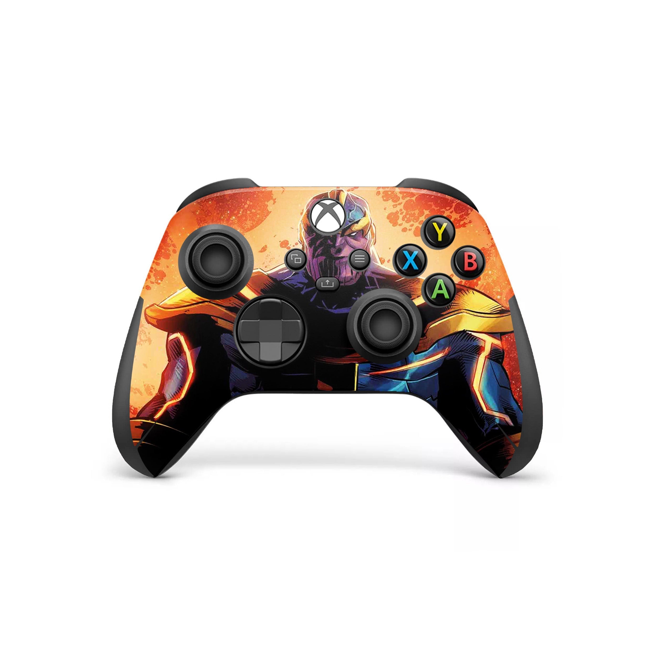 Titan of Doom v2 Xbox Series Controller Skin - Comics-inspired design