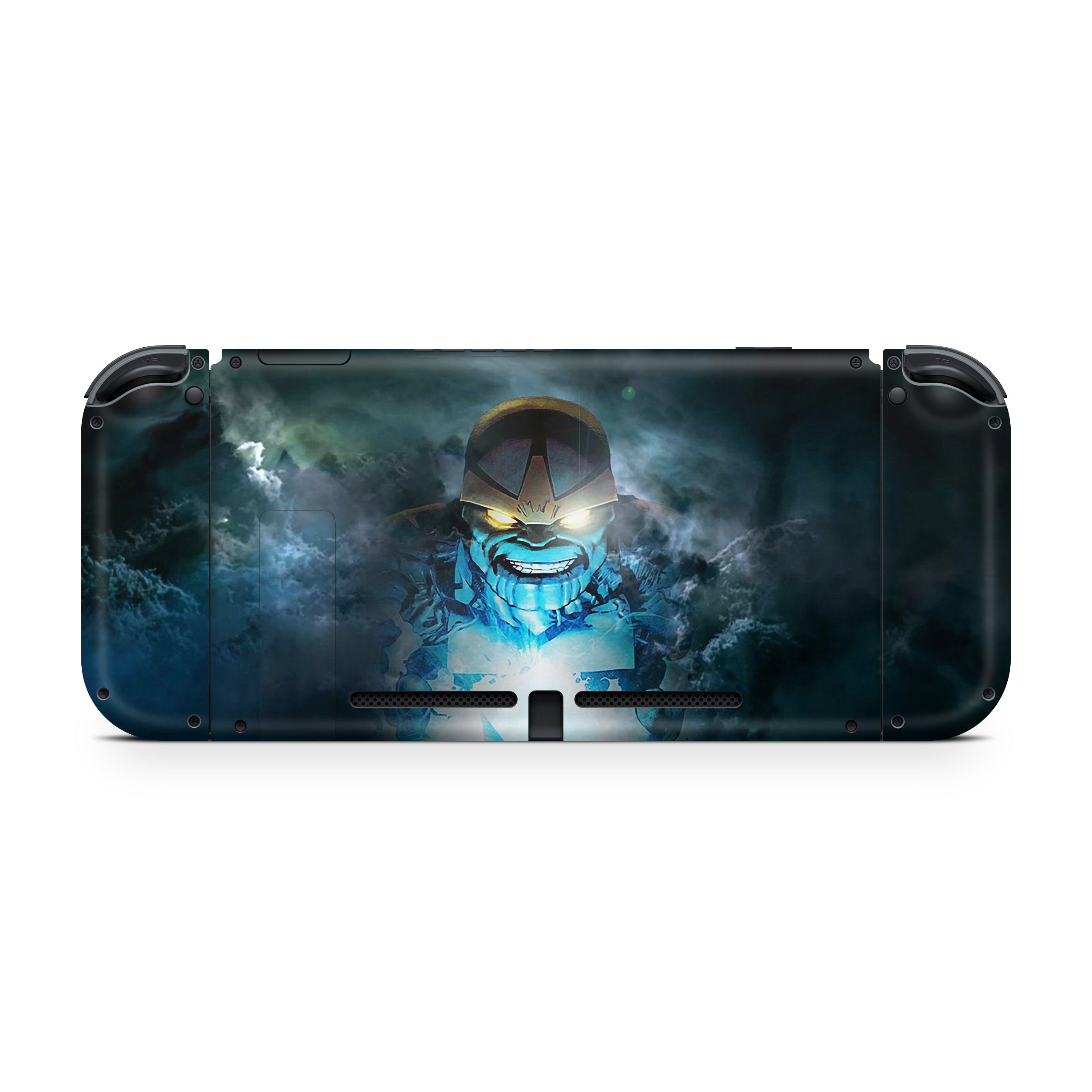 Titan of Doom v3 Nintendo Switch OLED Skin - Comics-inspired design
