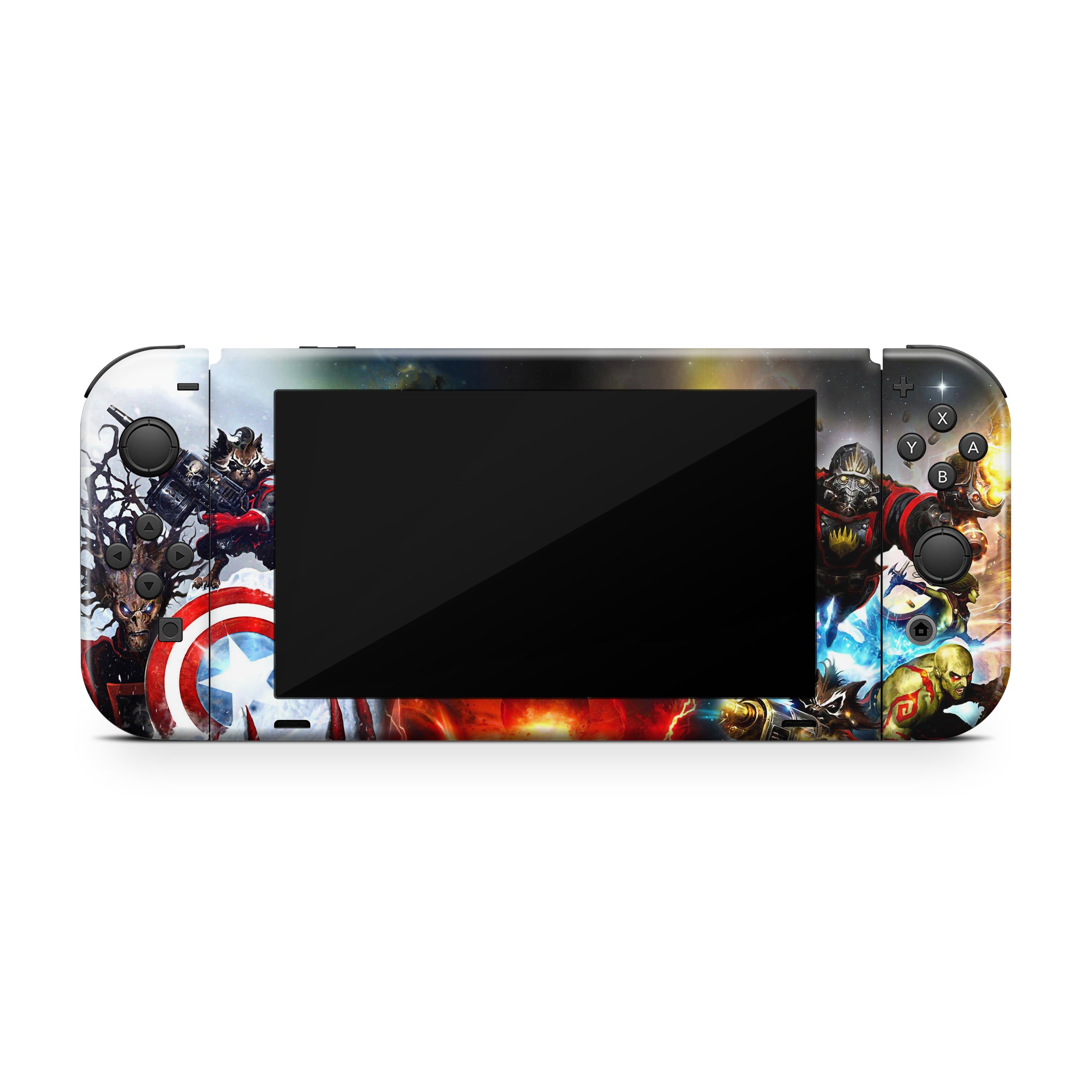 Titan of Doom v4 Nintendo Switch Skin - Comics-inspired design