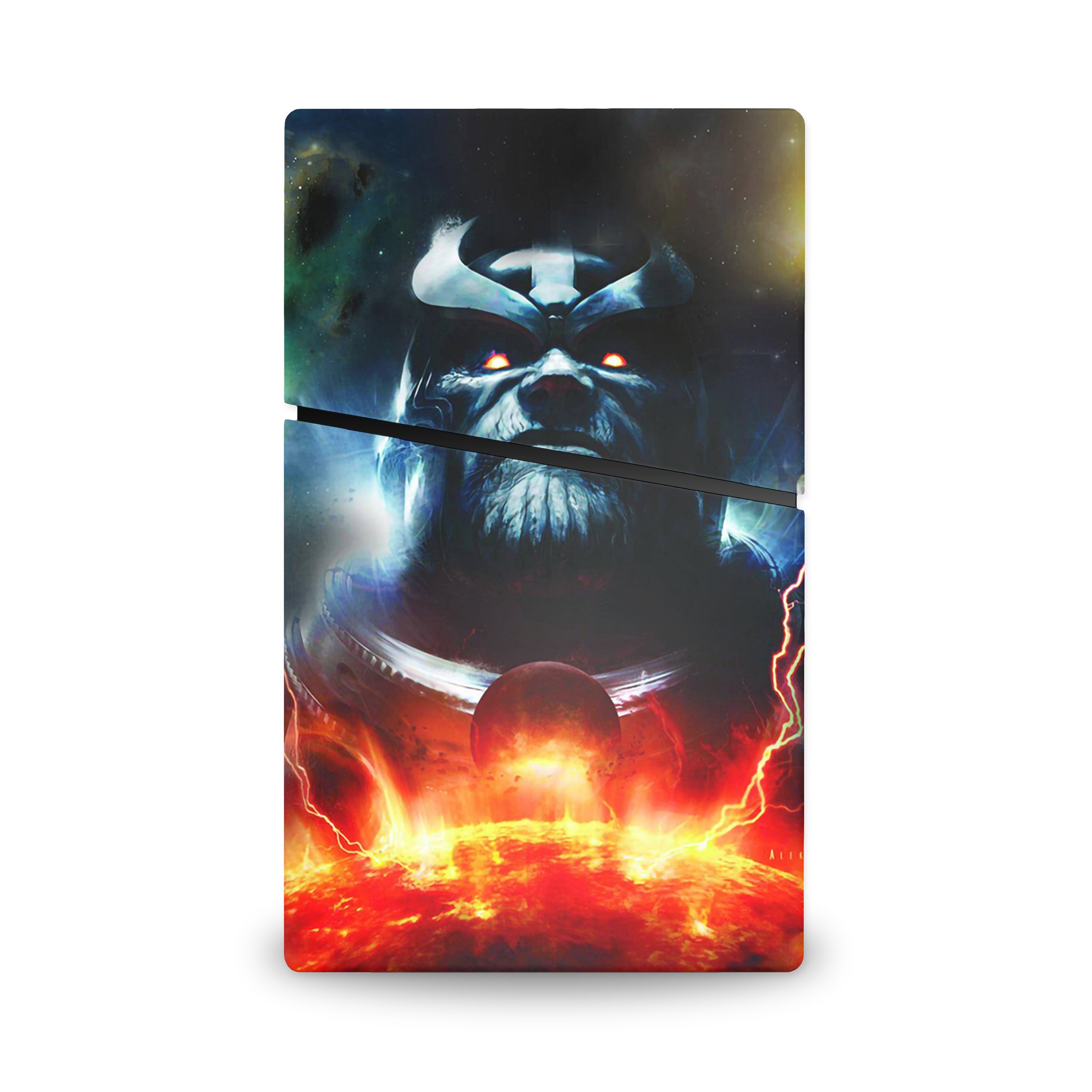 Titan of Doom v4 PS5 Slim Digital Skin - Comics-inspired design