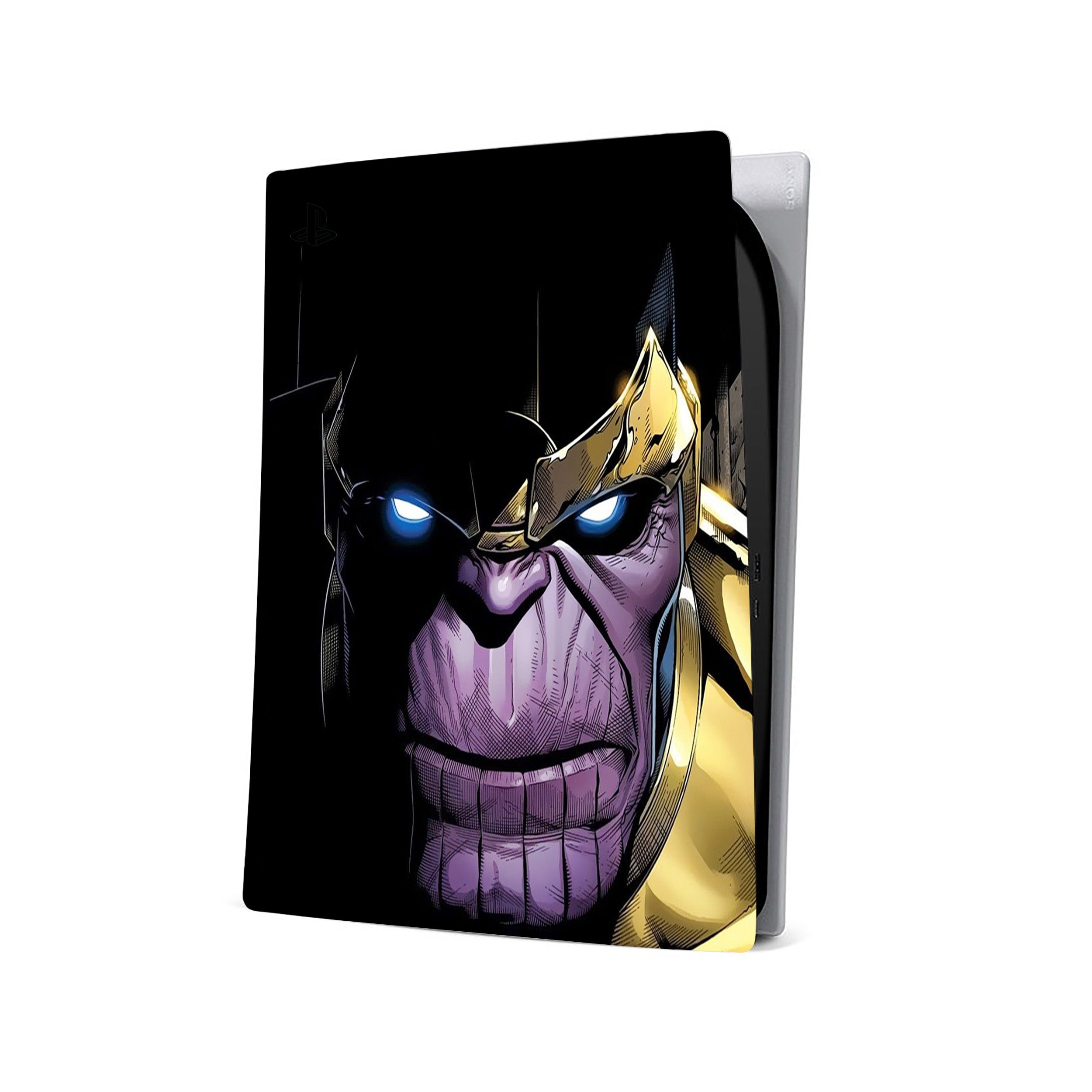 Titan of Doom v5 PS5 Skin - Comics-inspired design