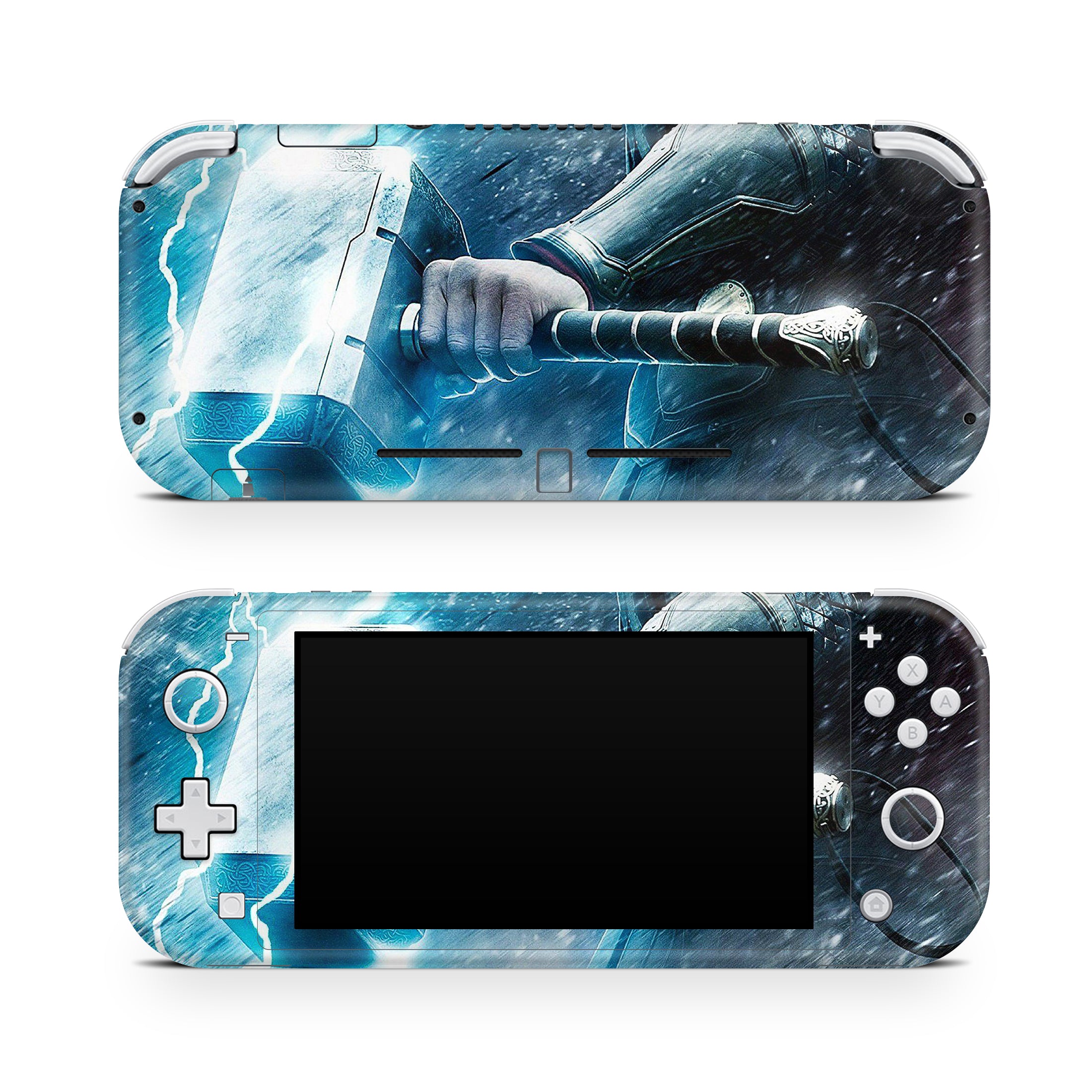 Thunder God v1 Nintendo Switch Lite Skin - Comics-inspired design