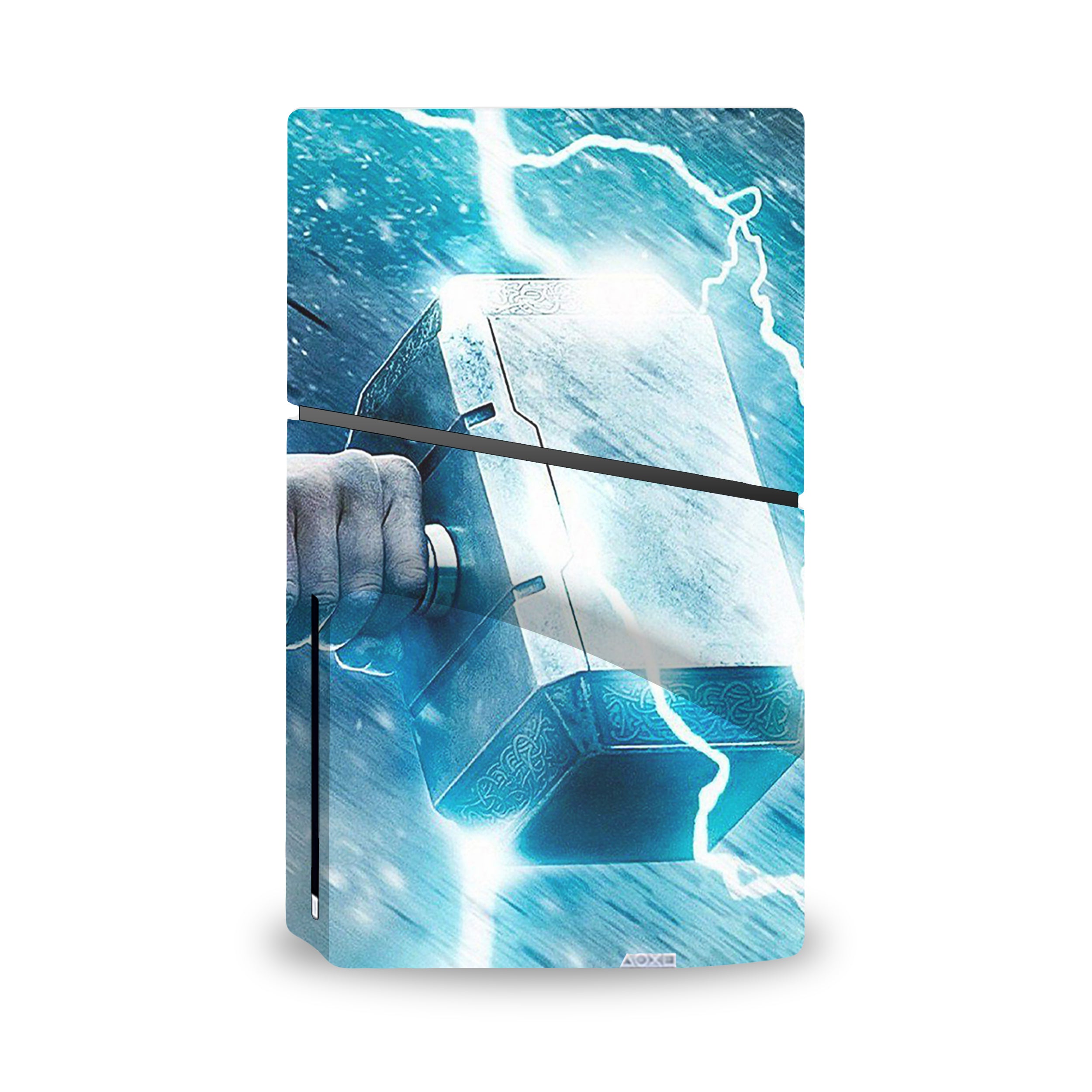 Thunder God v1 PS5 Slim Skin - Comics-inspired design