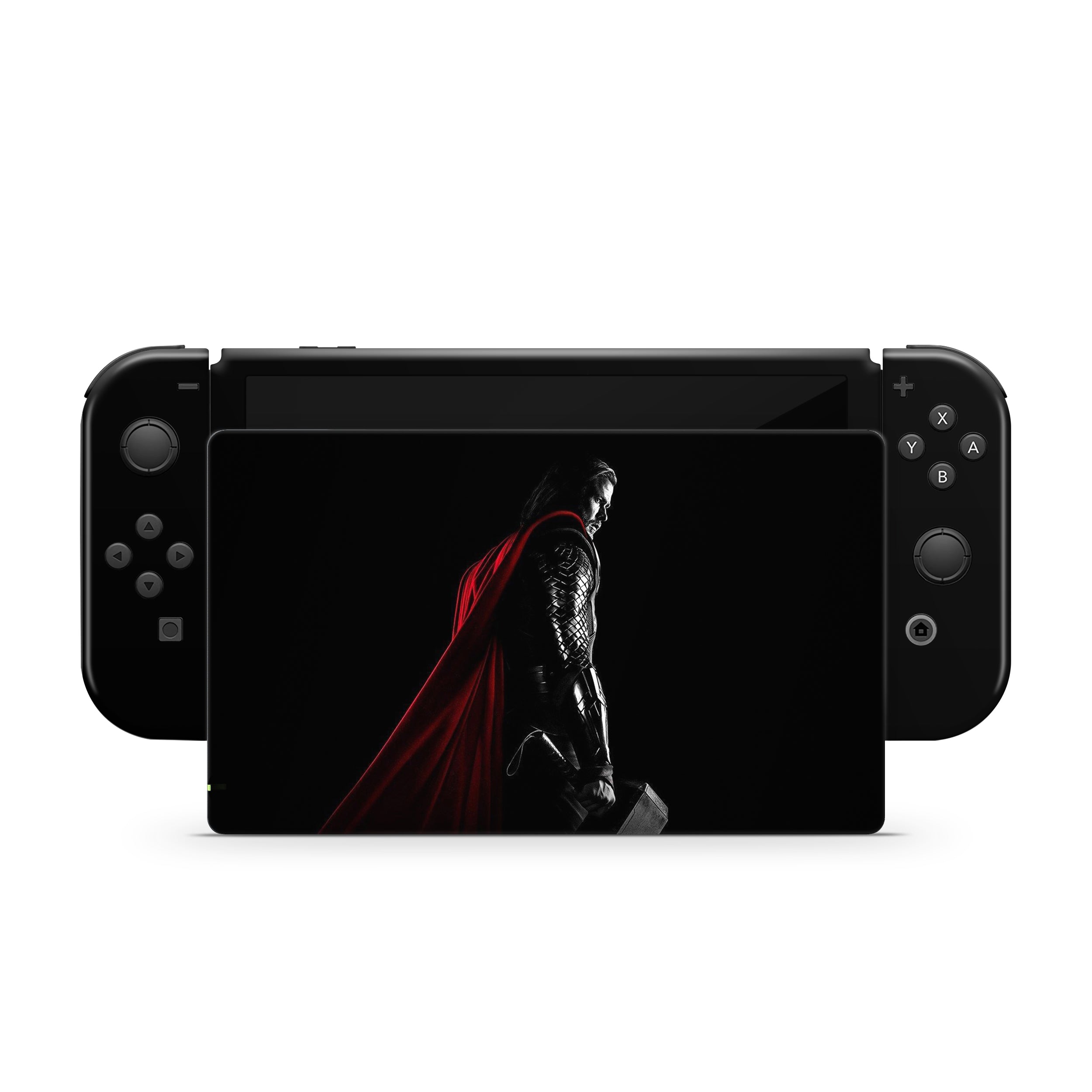 Thunder God v4 Nintendo Switch OLED Skin - Comics-inspired design
