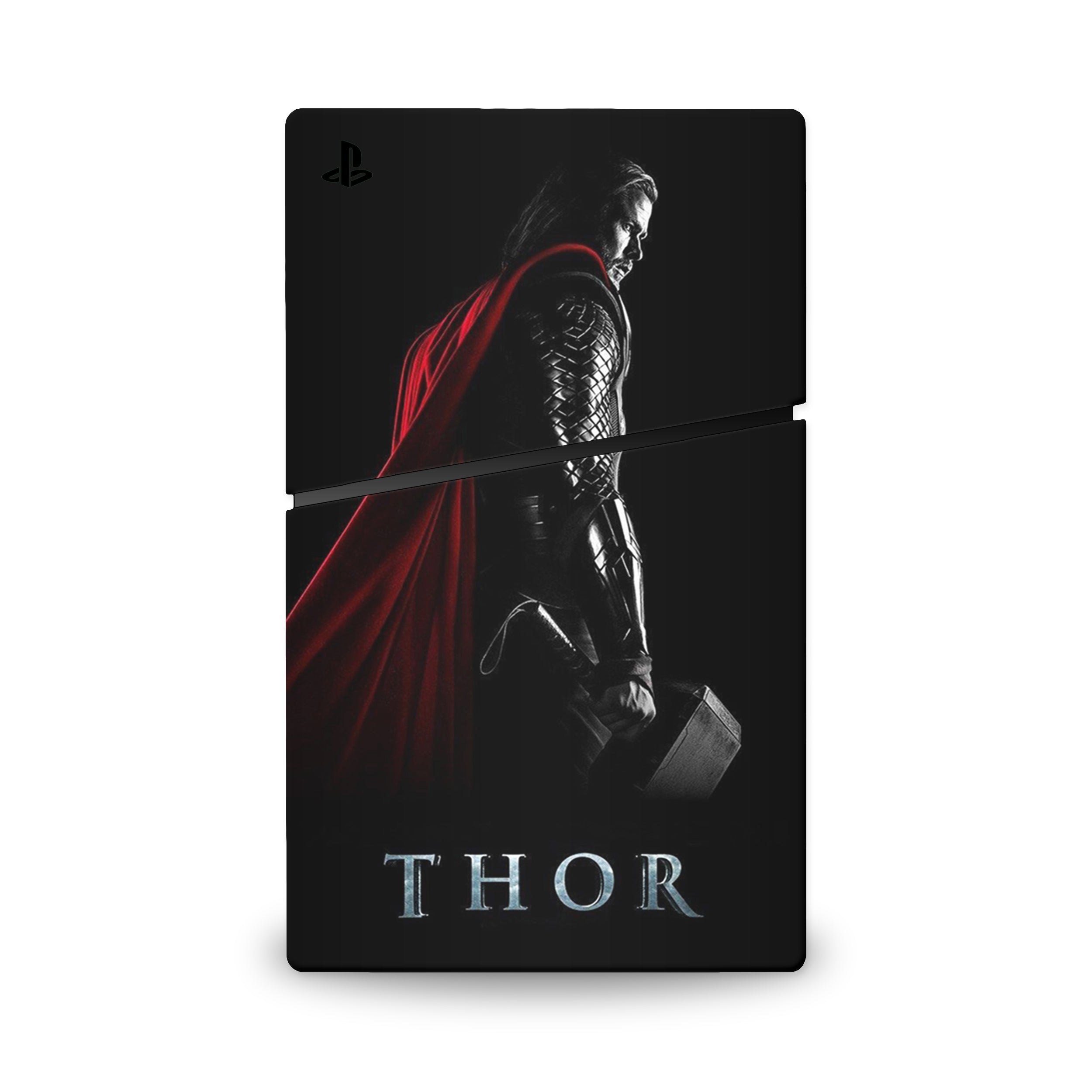Thunder God v4 PS5 Slim Skin - Comics-inspired design