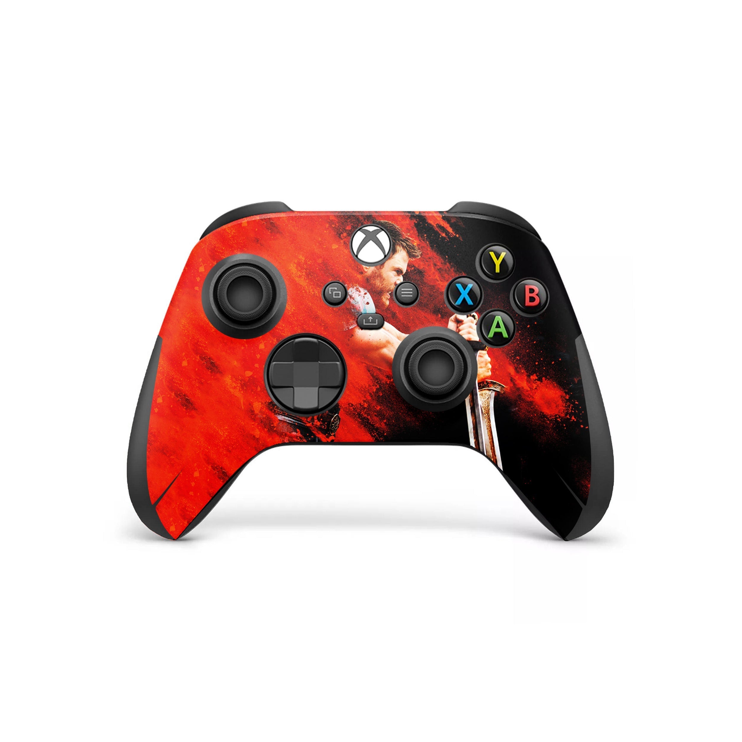 Thunder God v5 Xbox Series Controller Skin - Comics-inspired design