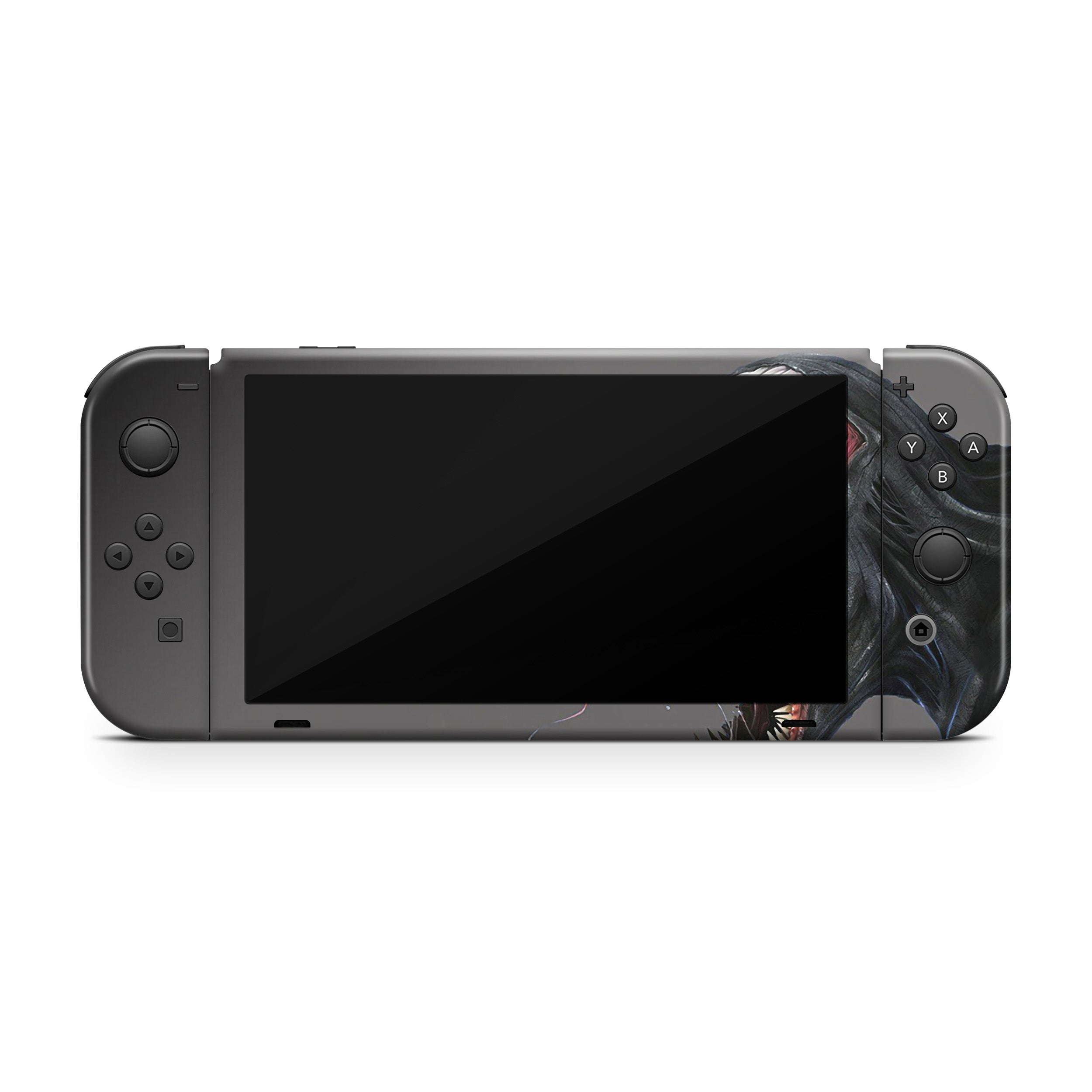 Dark Symbiote v1 Nintendo Switch OLED Skin - Comics-inspired design