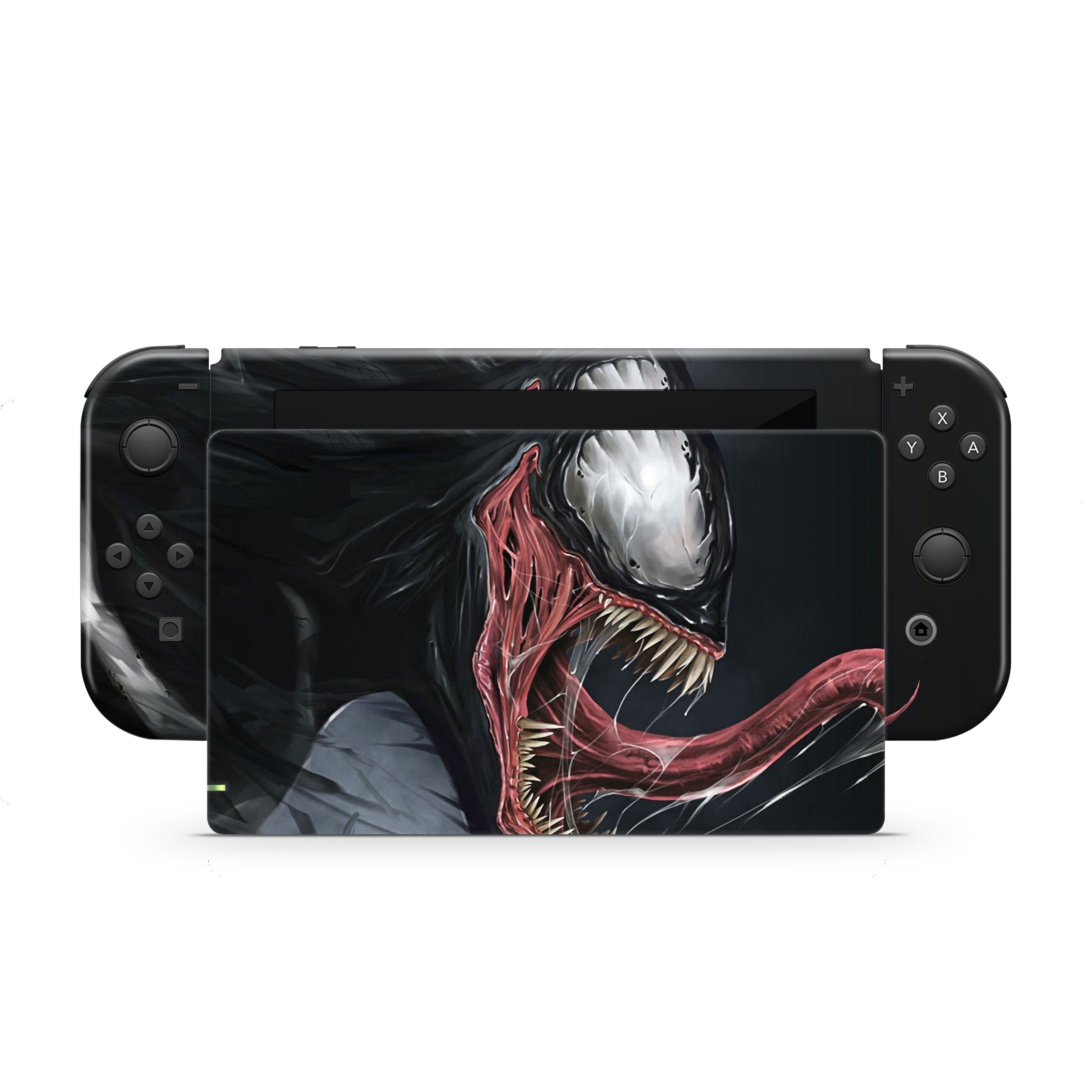 Dark Symbiote v2 Nintendo Switch Skin - Comics-inspired design