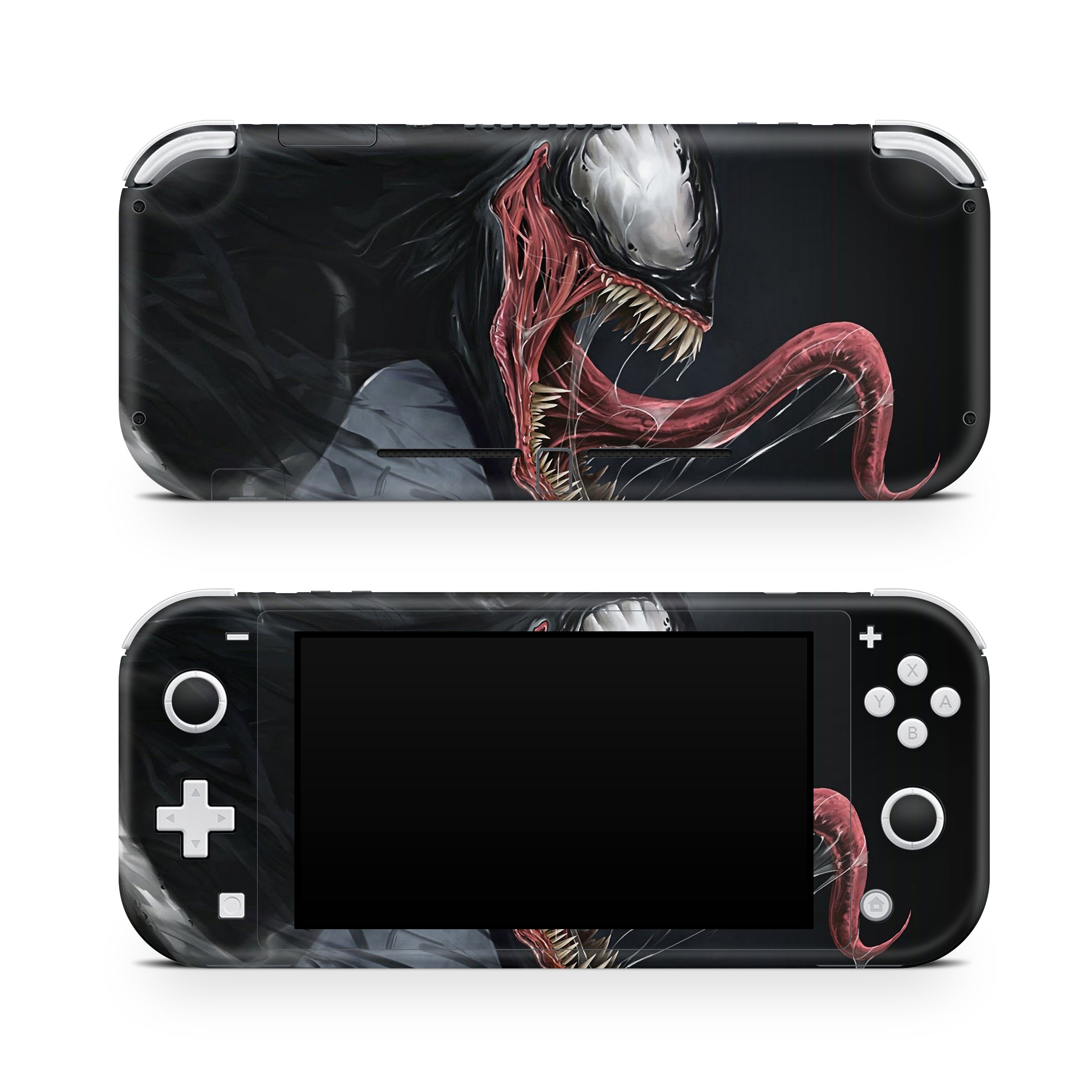 Dark Symbiote v2 Nintendo Switch Lite Skin - Comics-inspired design