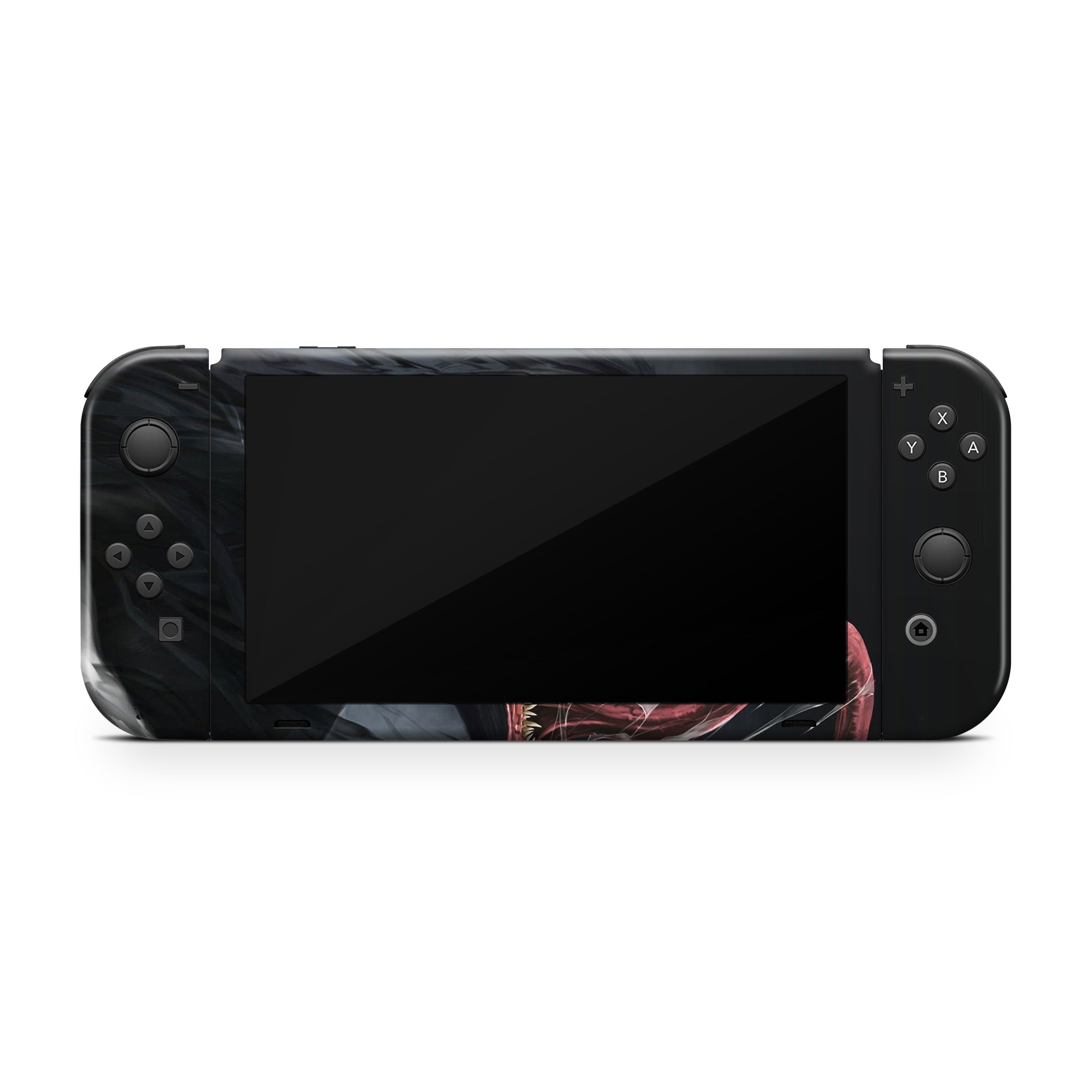 Dark Symbiote v2 Nintendo Switch OLED Skin - Comics-inspired design