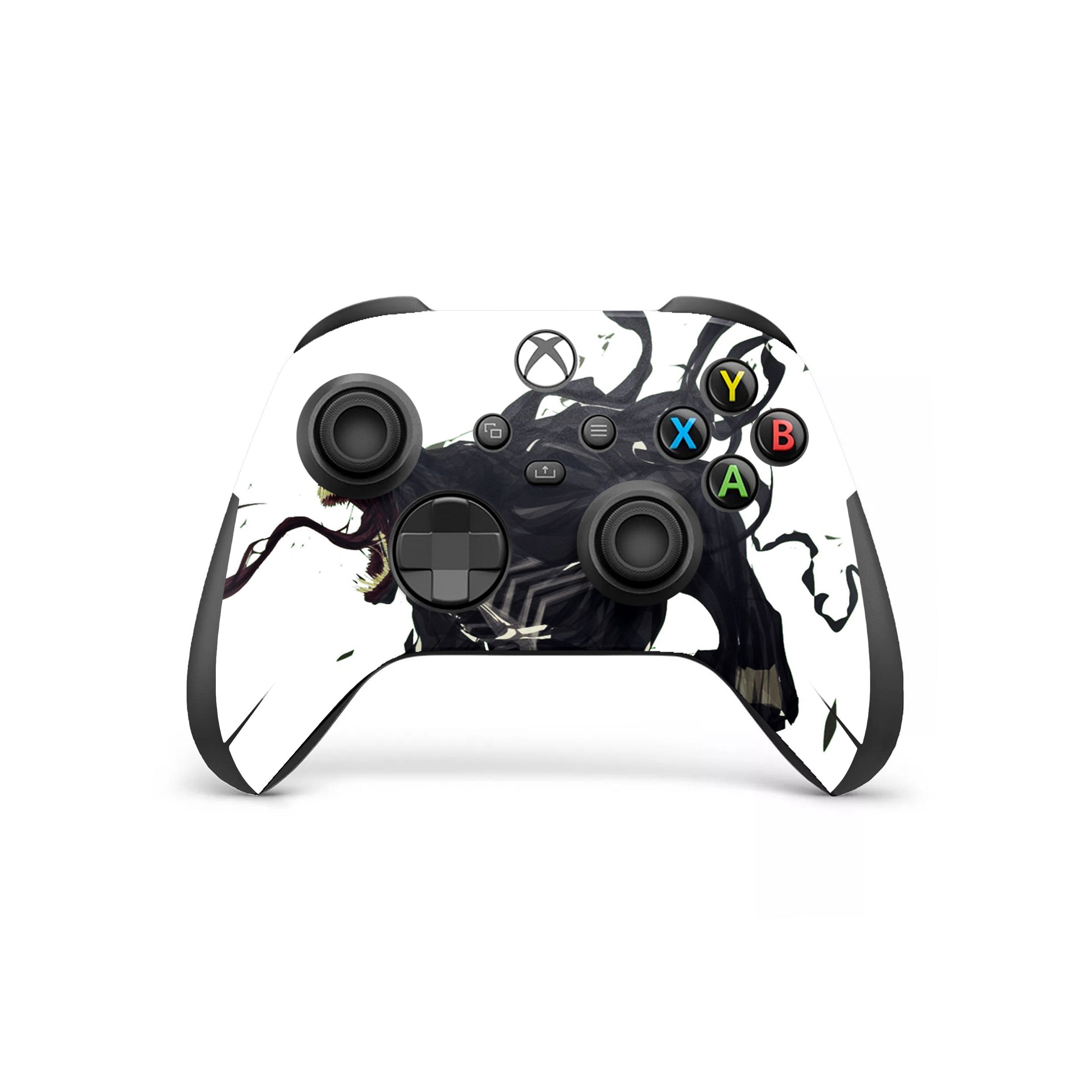 Dark Symbiote v3 Xbox Series Controller Skin - Comics-inspired design