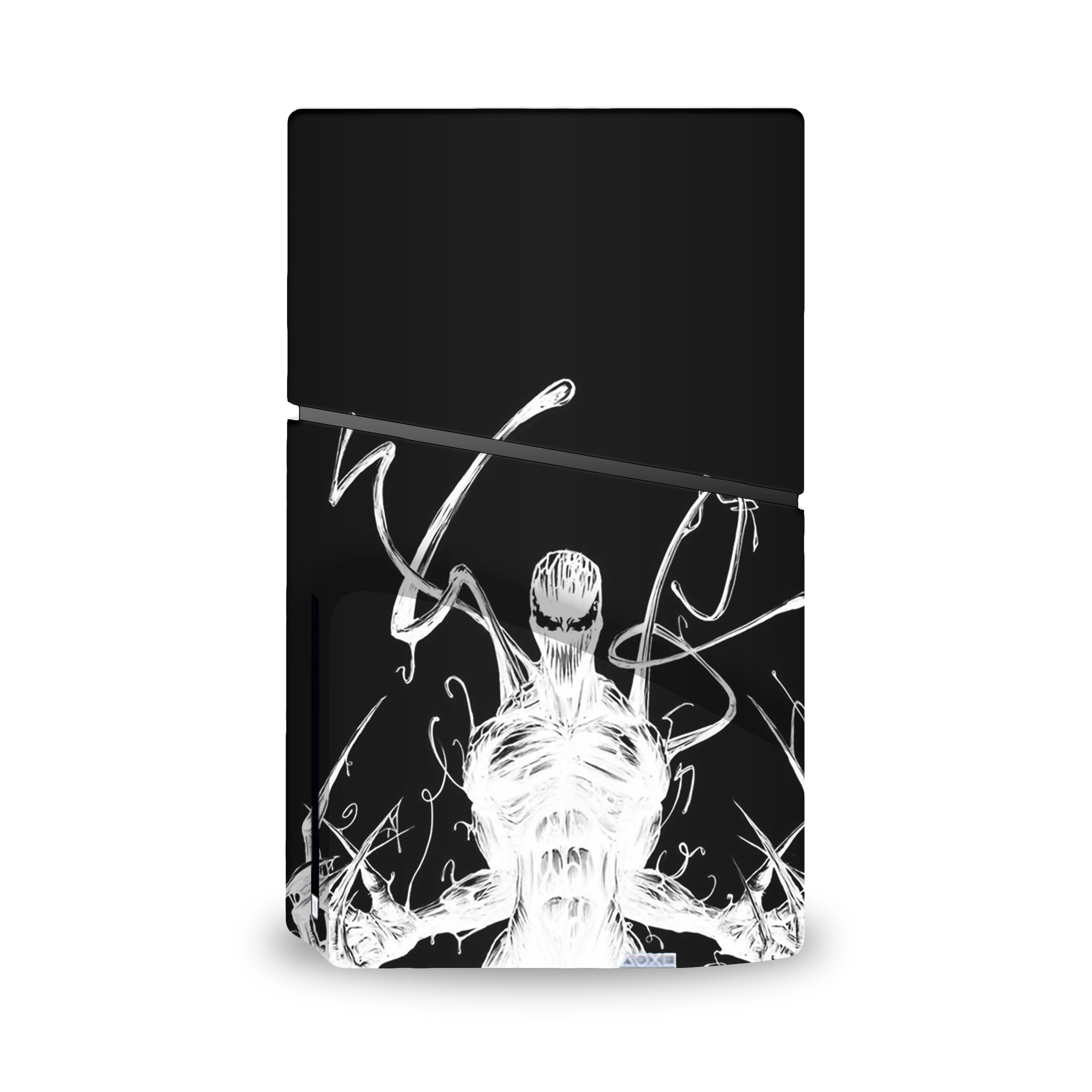 Dark Symbiote v4 PS5 Slim Skin - Comics-inspired design
