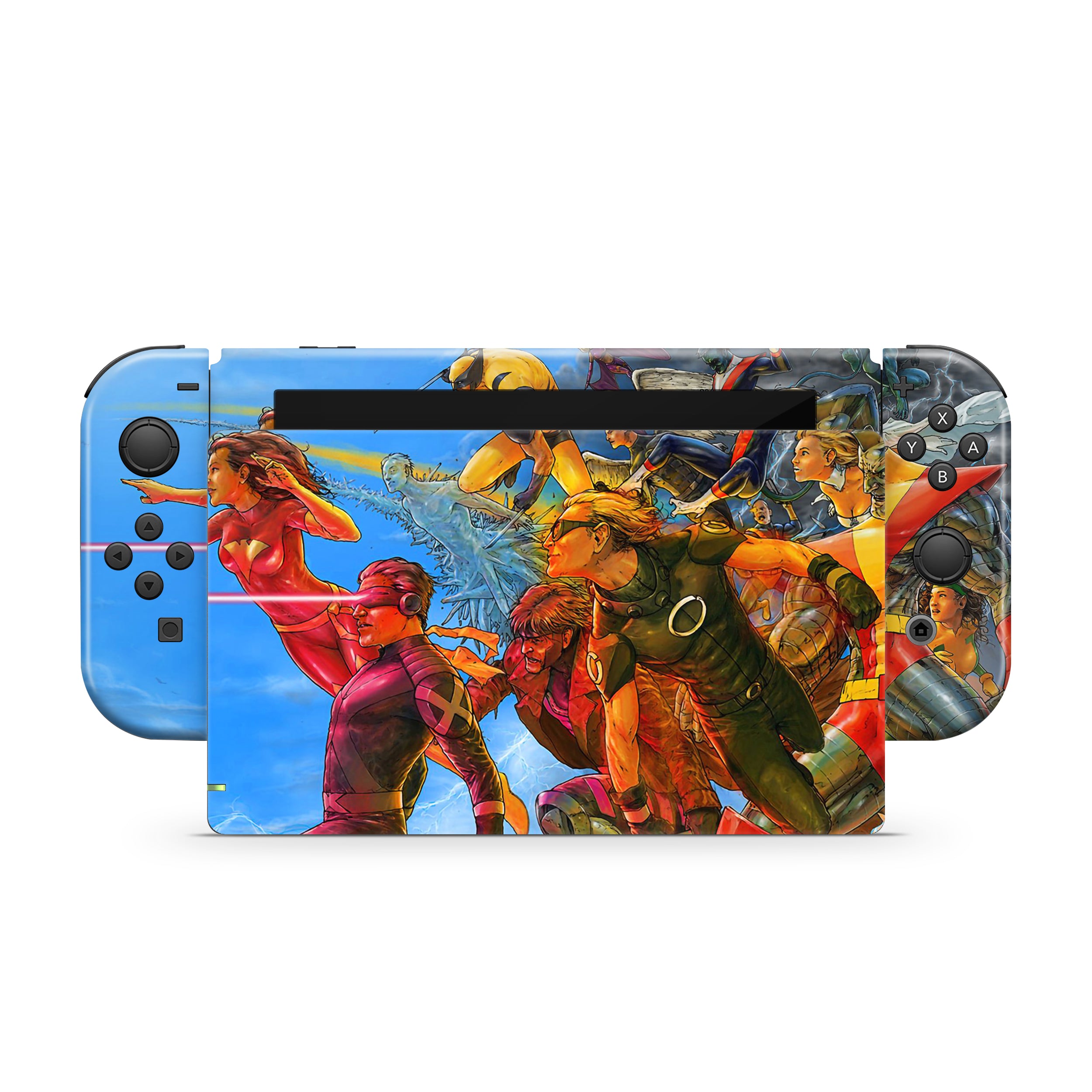 Mutant Warriors v2 Nintendo Switch Skin - Comics-inspired design