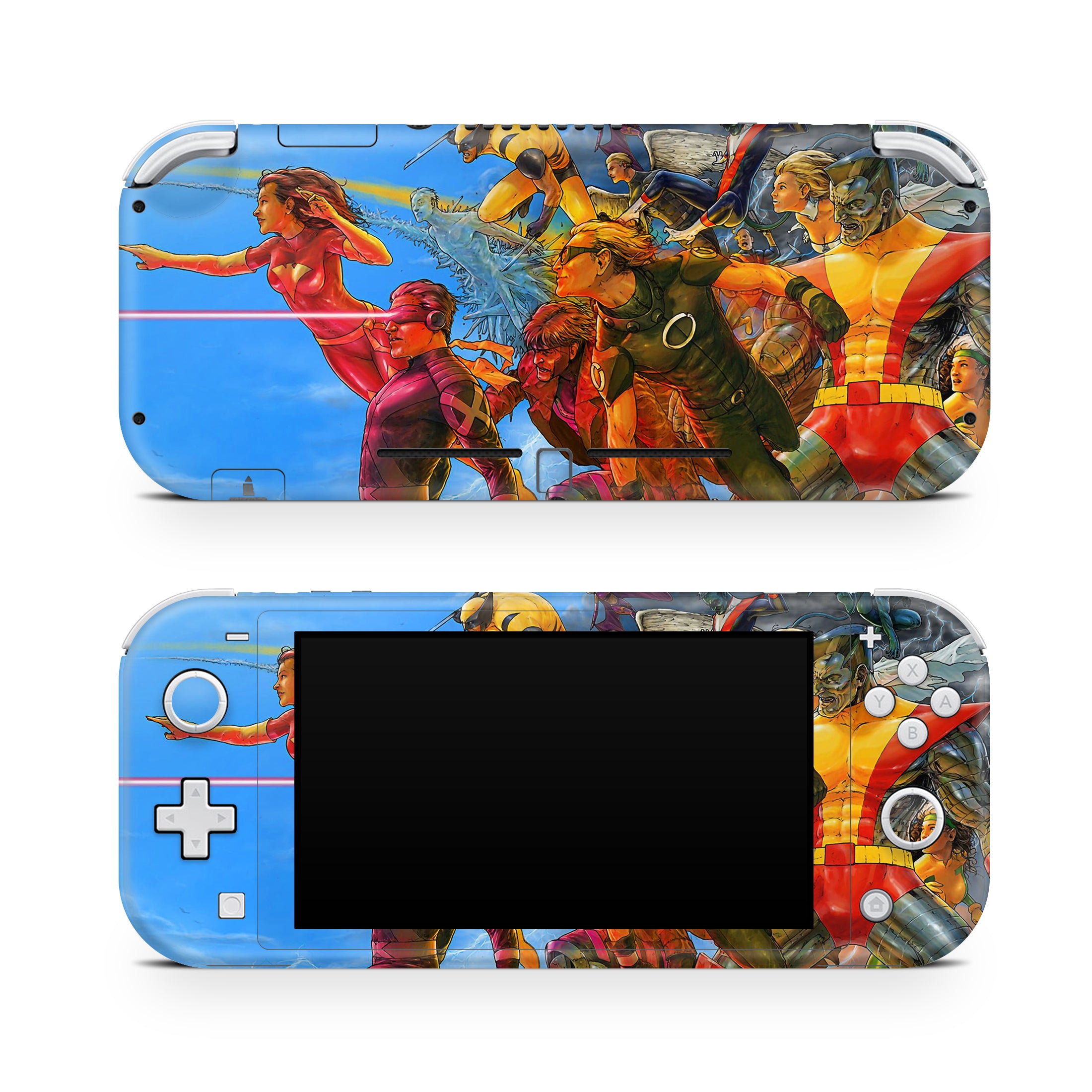 Mutant Warriors v2 Nintendo Switch Lite Skin - Comics-inspired design
