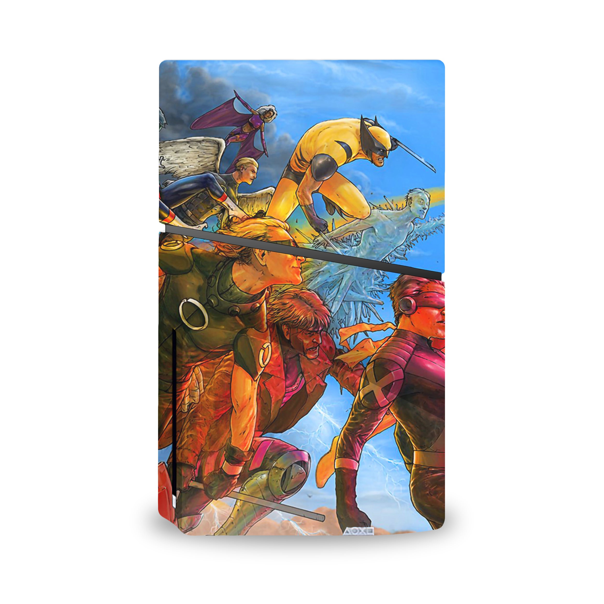 Mutant Warriors v2 PS5 Slim Skin - Comics-inspired design