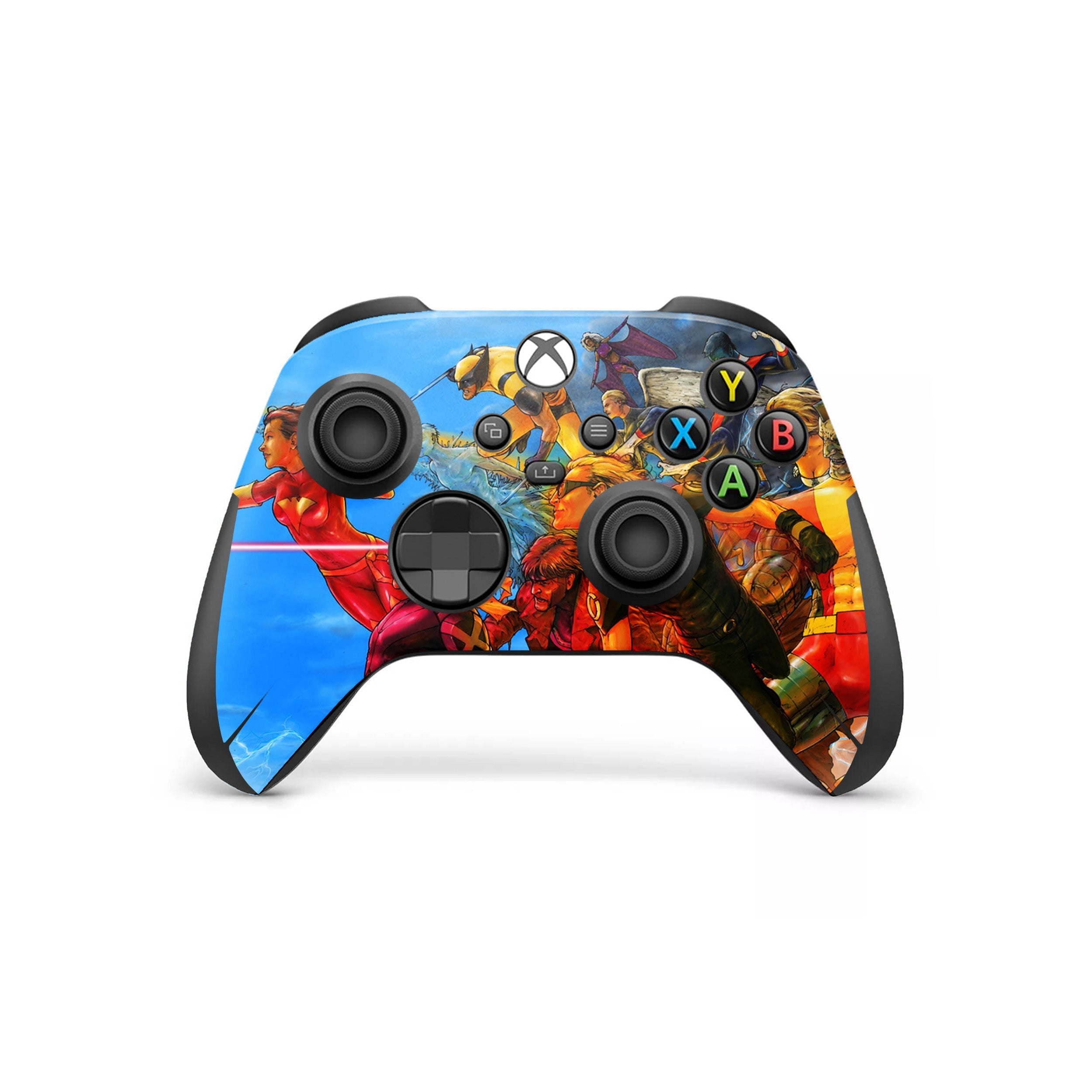 Mutant Warriors v2 Xbox Series Controller Skin - Comics-inspired design