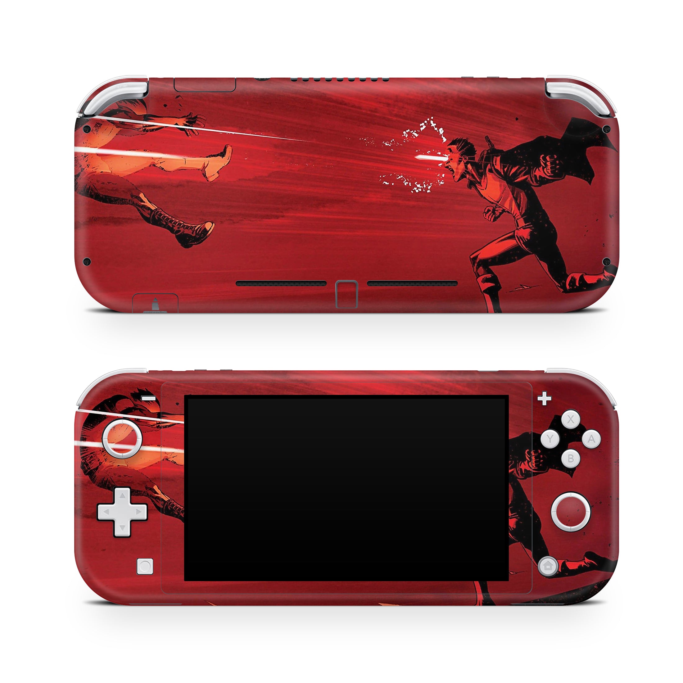 Optical Blast v1 Nintendo Switch Lite Skin - Comics-inspired design